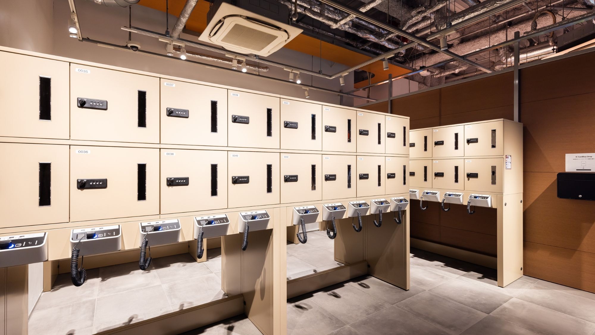 ◆ Facilities | 1st floor: Rental lockers (free)