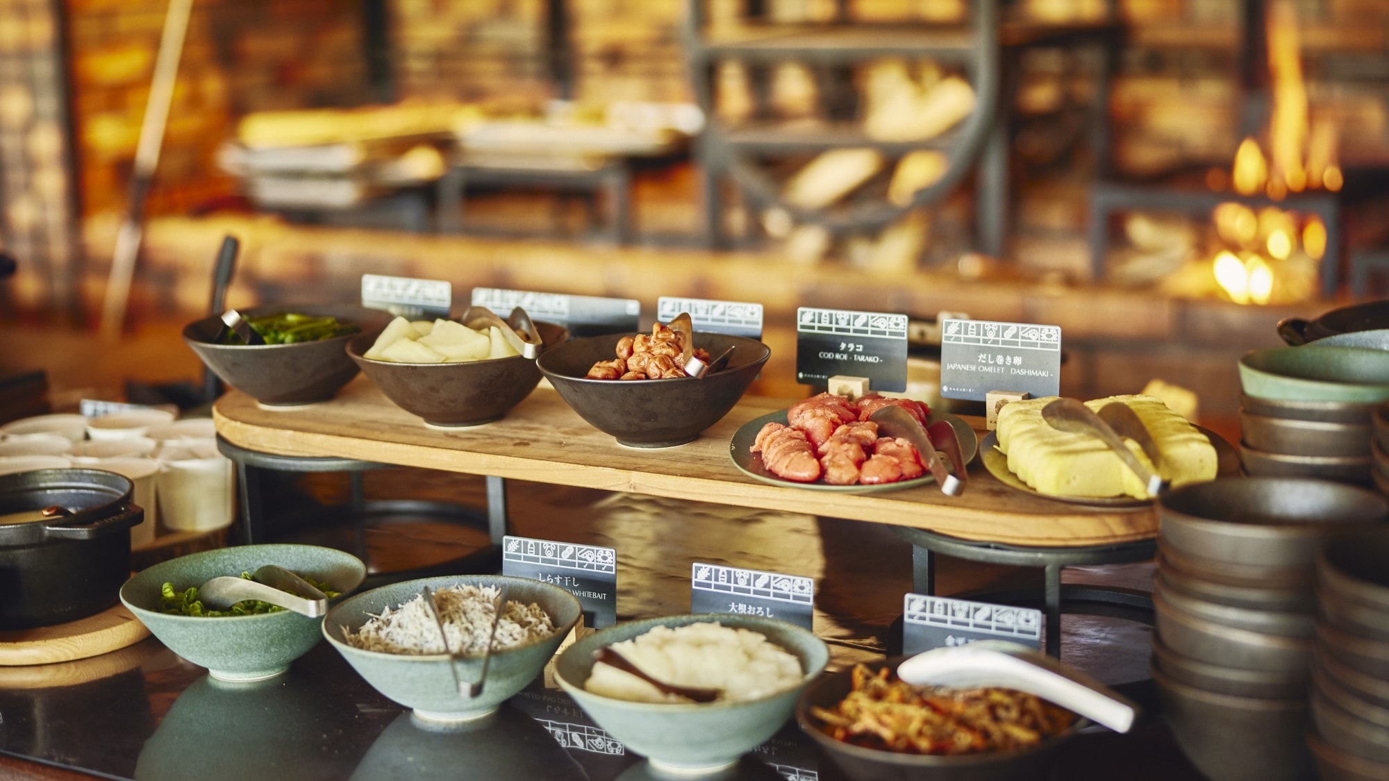 Breakfast Japanese buffet