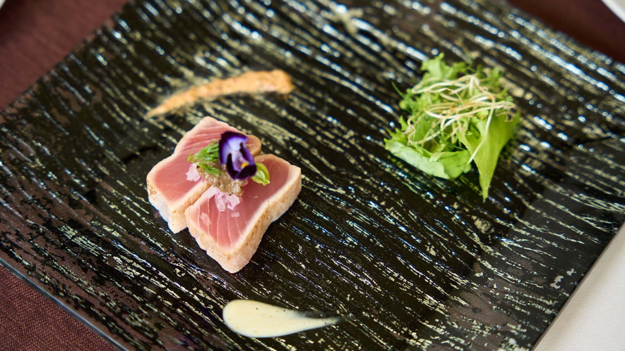 [LUXURY] Le Ciel: อาหารฝรั่งเศสแบบฟูลคอร์สที่เน้นอาหารรสเลิศขณะเดินทาง