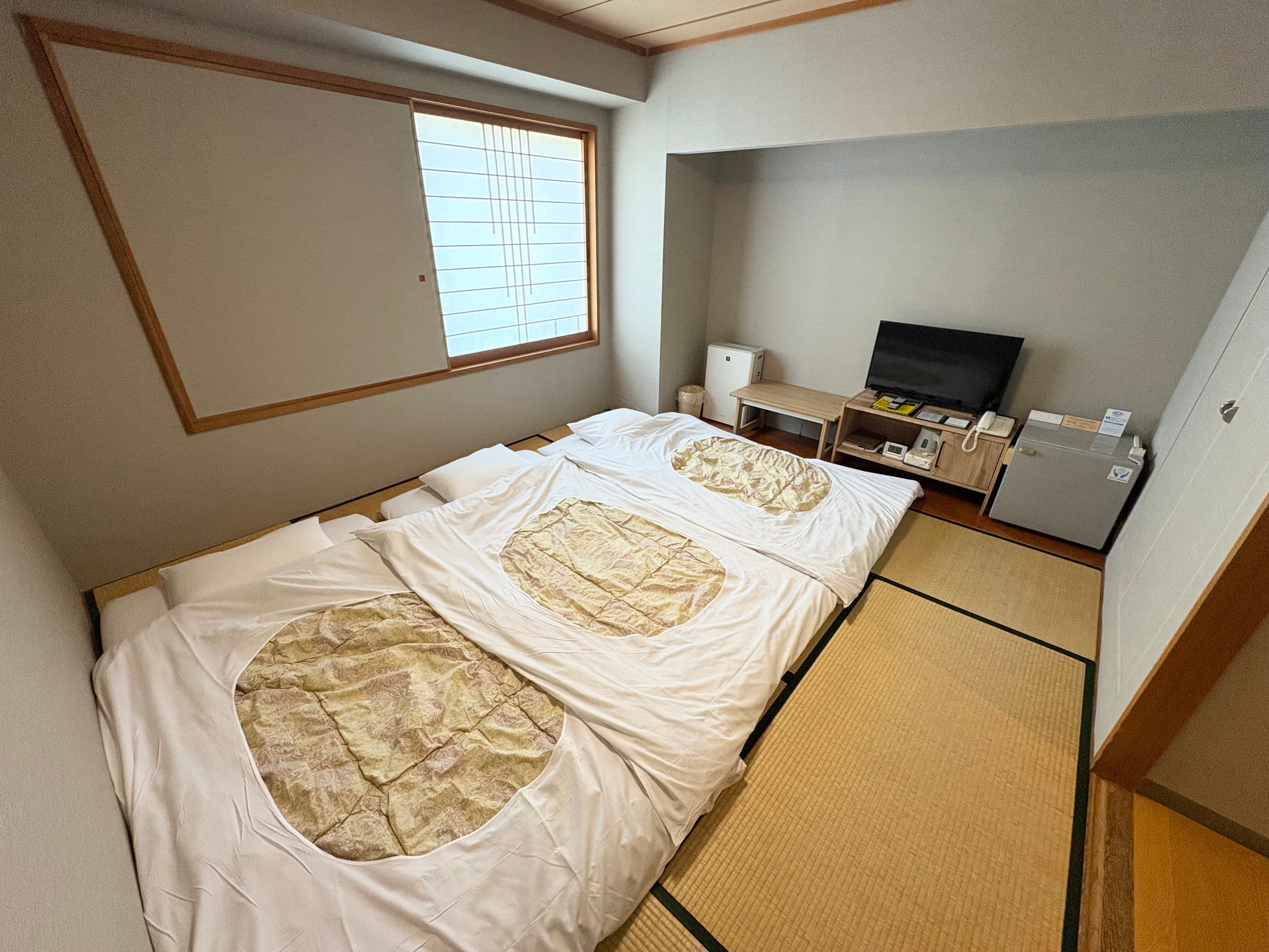 Japanese style room for 3 people