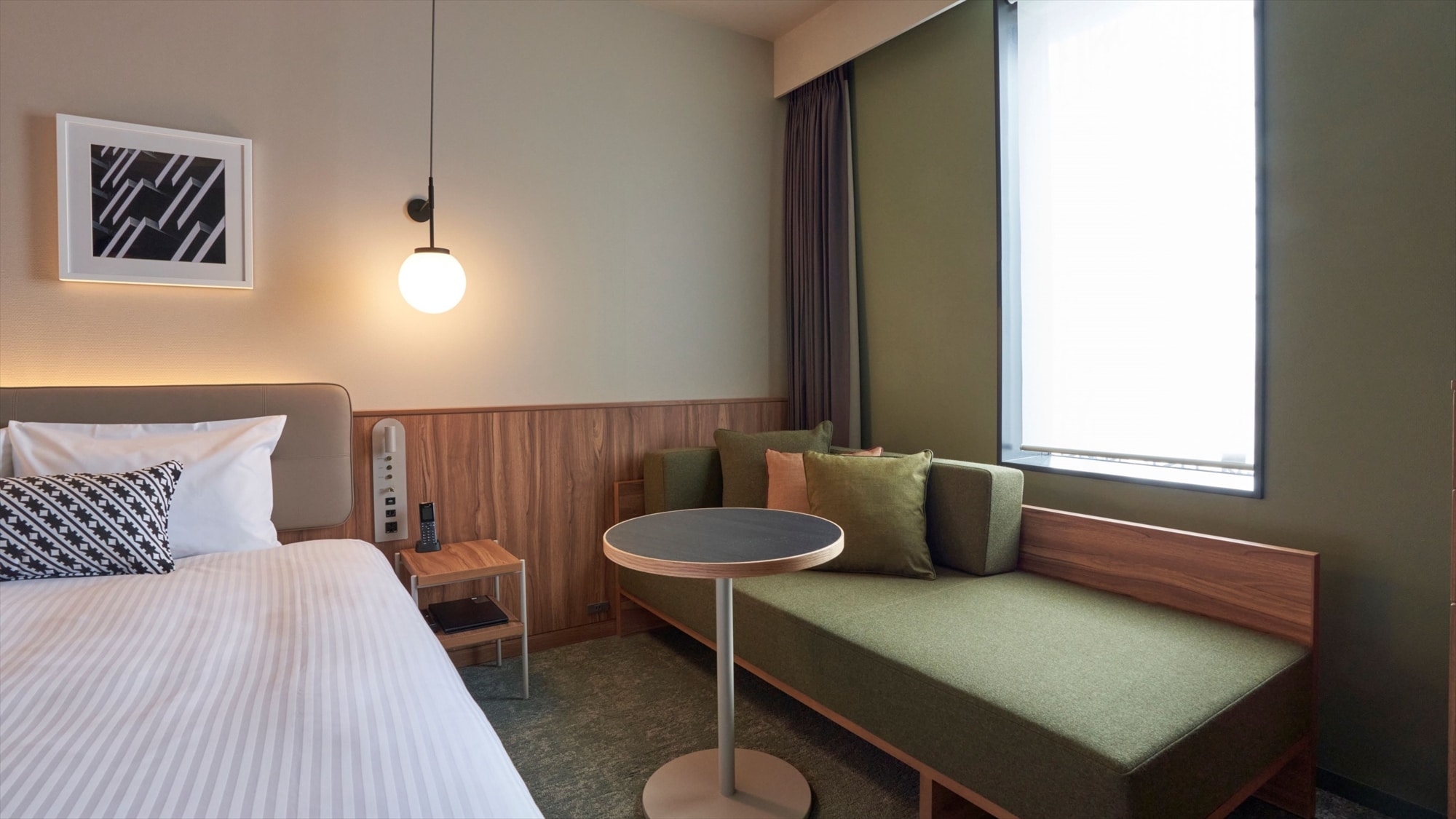 [Comfort queen with sofa bed] Private time for couples and married couples.