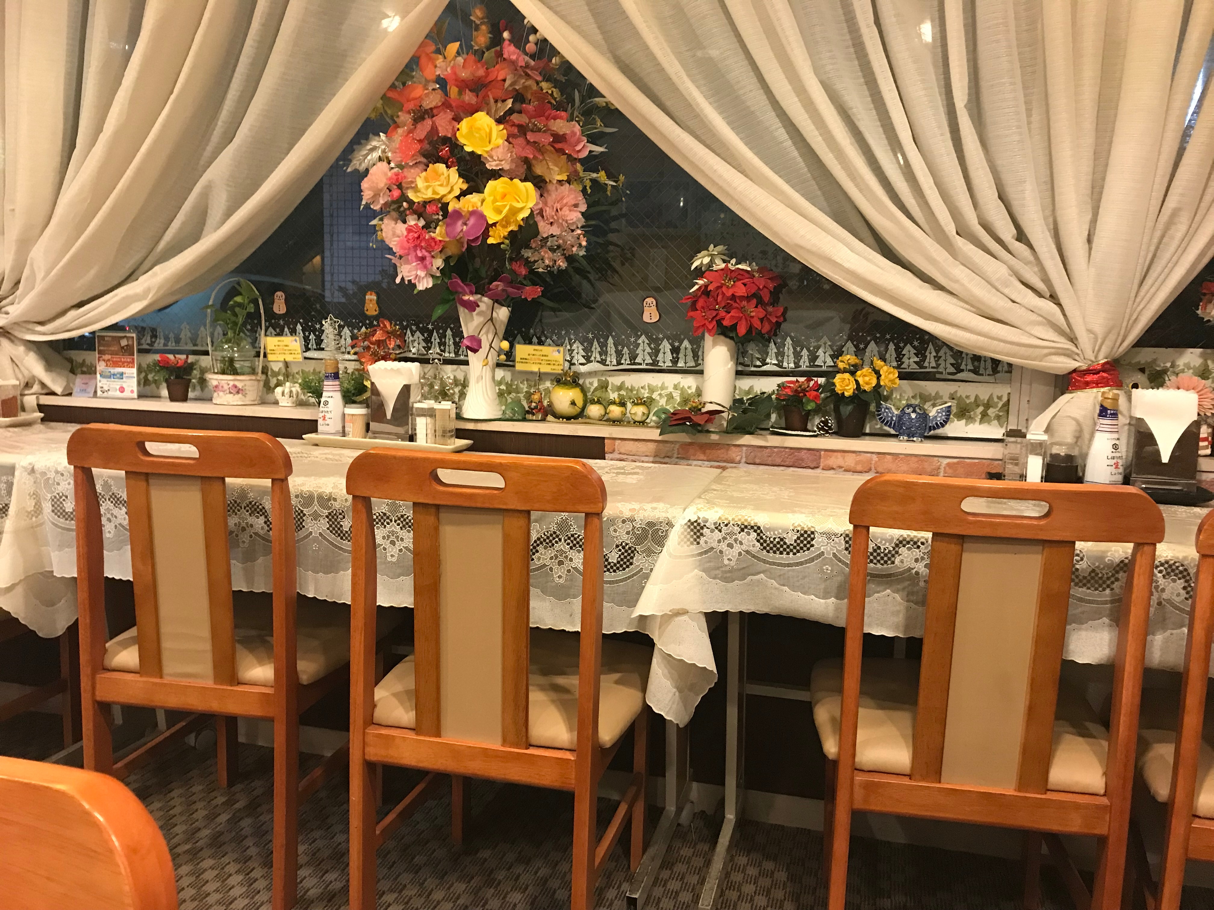 ที่นั่งเคาน์เตอร์ร้านอาหาร