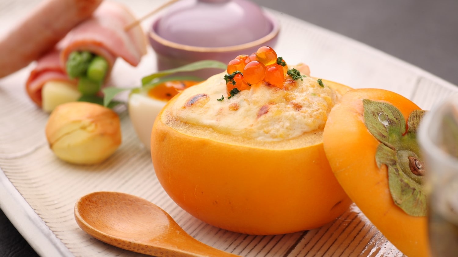 Một ví dụ về bữa tiệc lẩu shabu-shabu thịt lợn đen Kagoshima