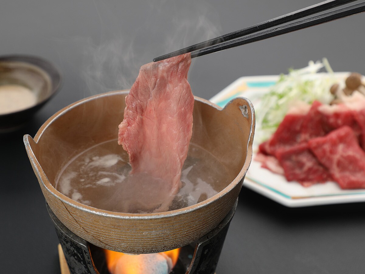 [Custom dish] Tochigi Wagyu beef shabu-shabu