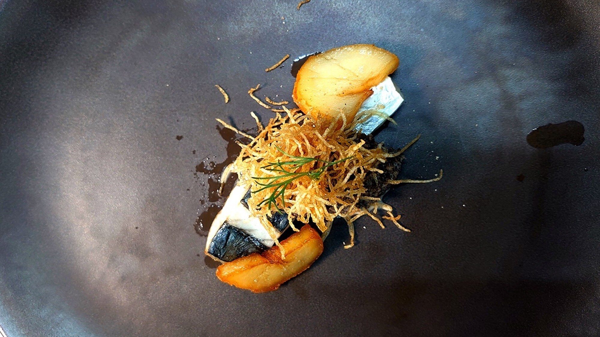 【요리 일례】온어 접시