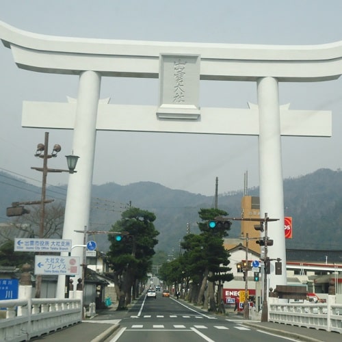 Izumo Taisha Shrine's First Torii Gate "Ukabashi Torii Gate"