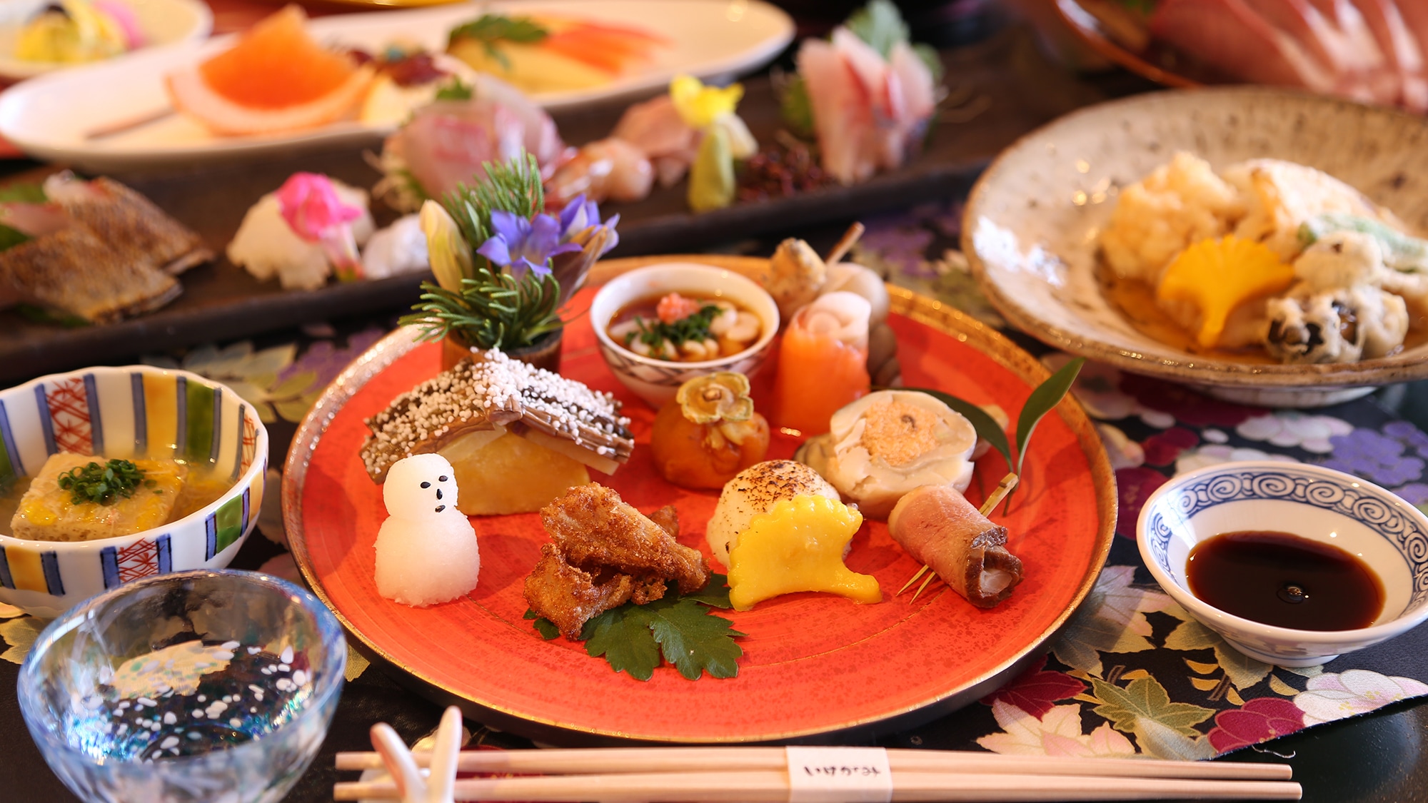 Ikegami-style Japanese cuisine, where each dish is handmade
