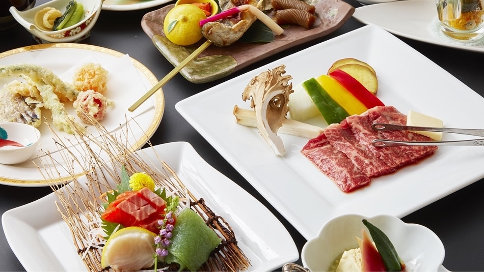 An example of [Kaiseki cuisine]