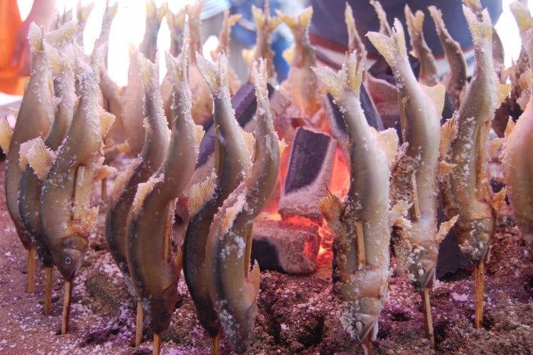Whole grilled fish (image)