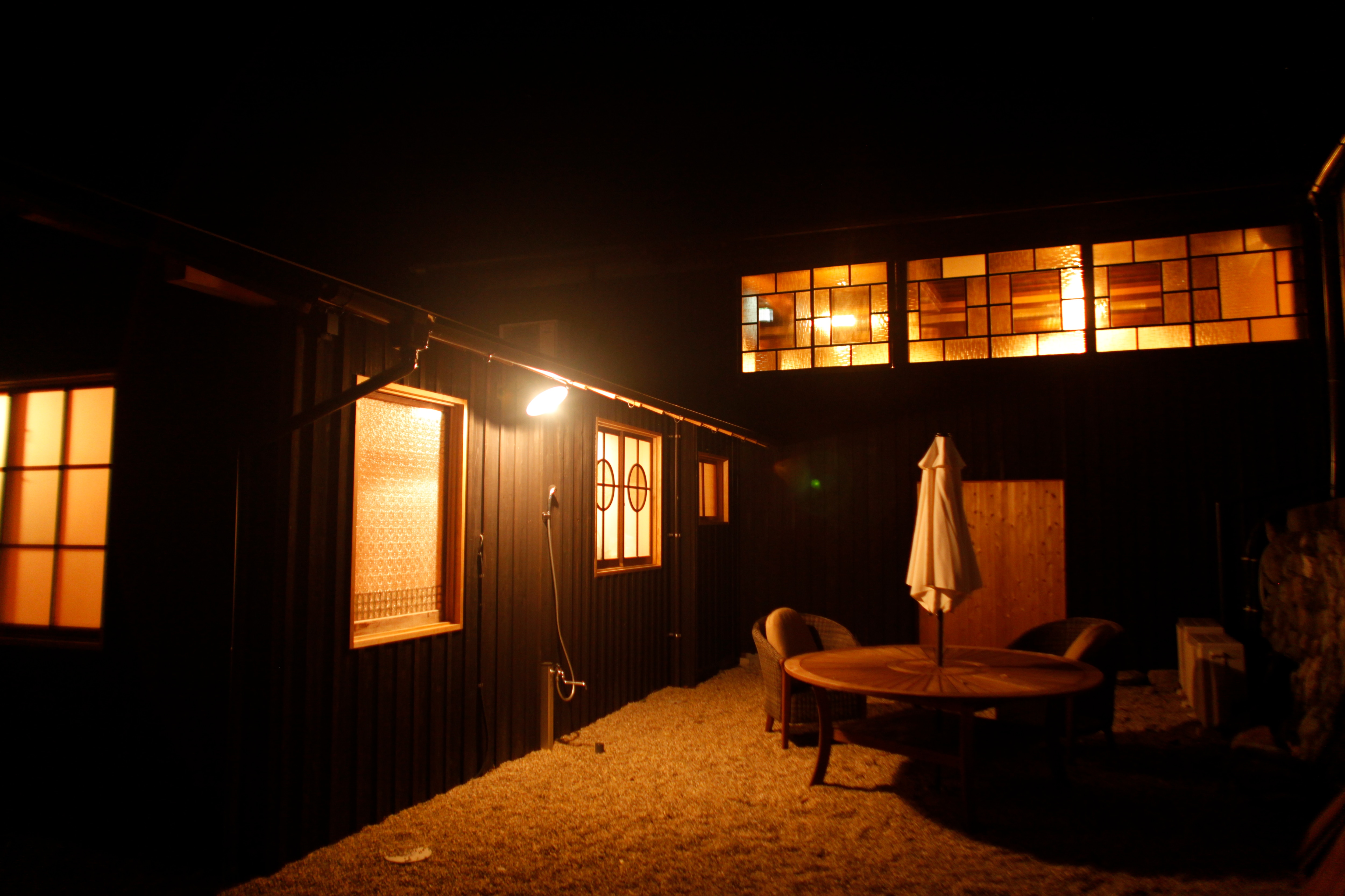 พื้นที่บาร์บีคิวหลังบ้าน