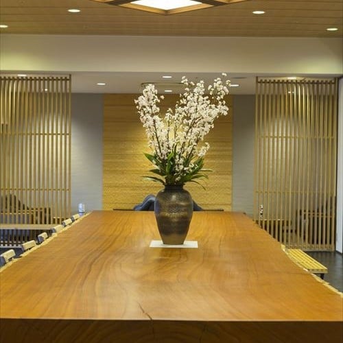 Large single plank table