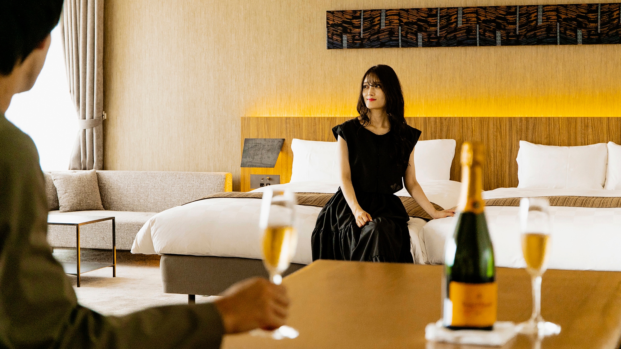 Spend a luxurious holiday in a sophisticated space just for the two of you.