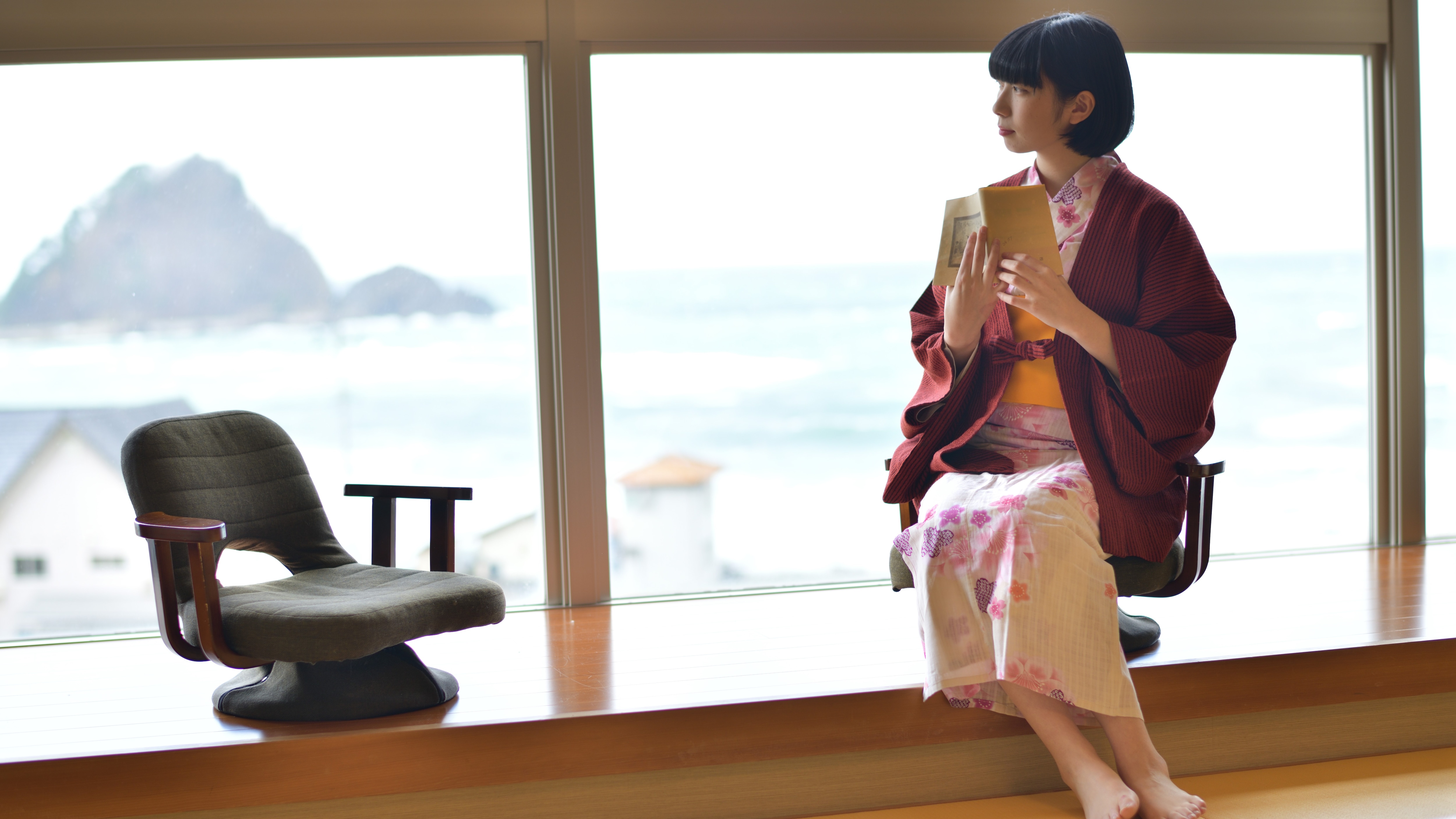 [Pemandangan laut] Kamar bergaya Jepang 12 tikar tatami (non-merokok) Superior << 2 hingga 6 orang >>