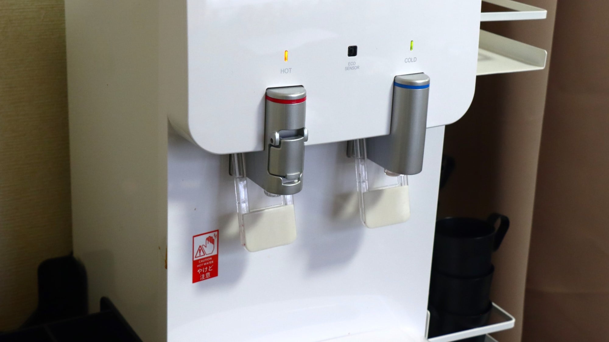 [Inside the building] Water dispenser in the common area