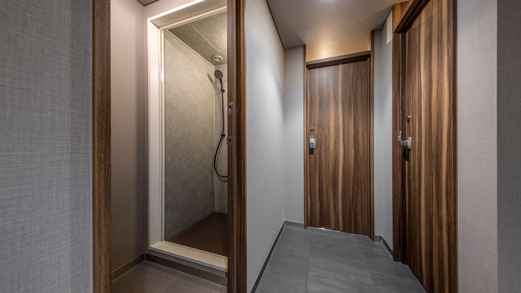 Hotel shower rooms (separate for men and women)