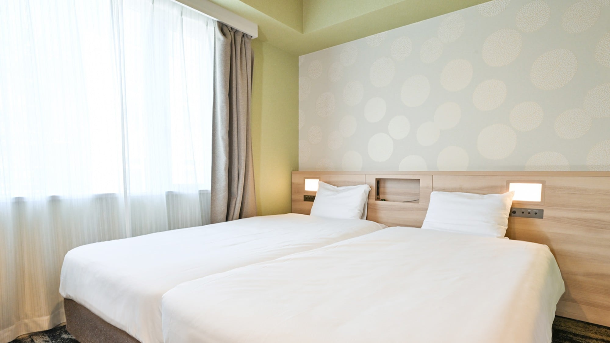 Kamar Deluxe Twin (Bebas Rokok) 17㎡