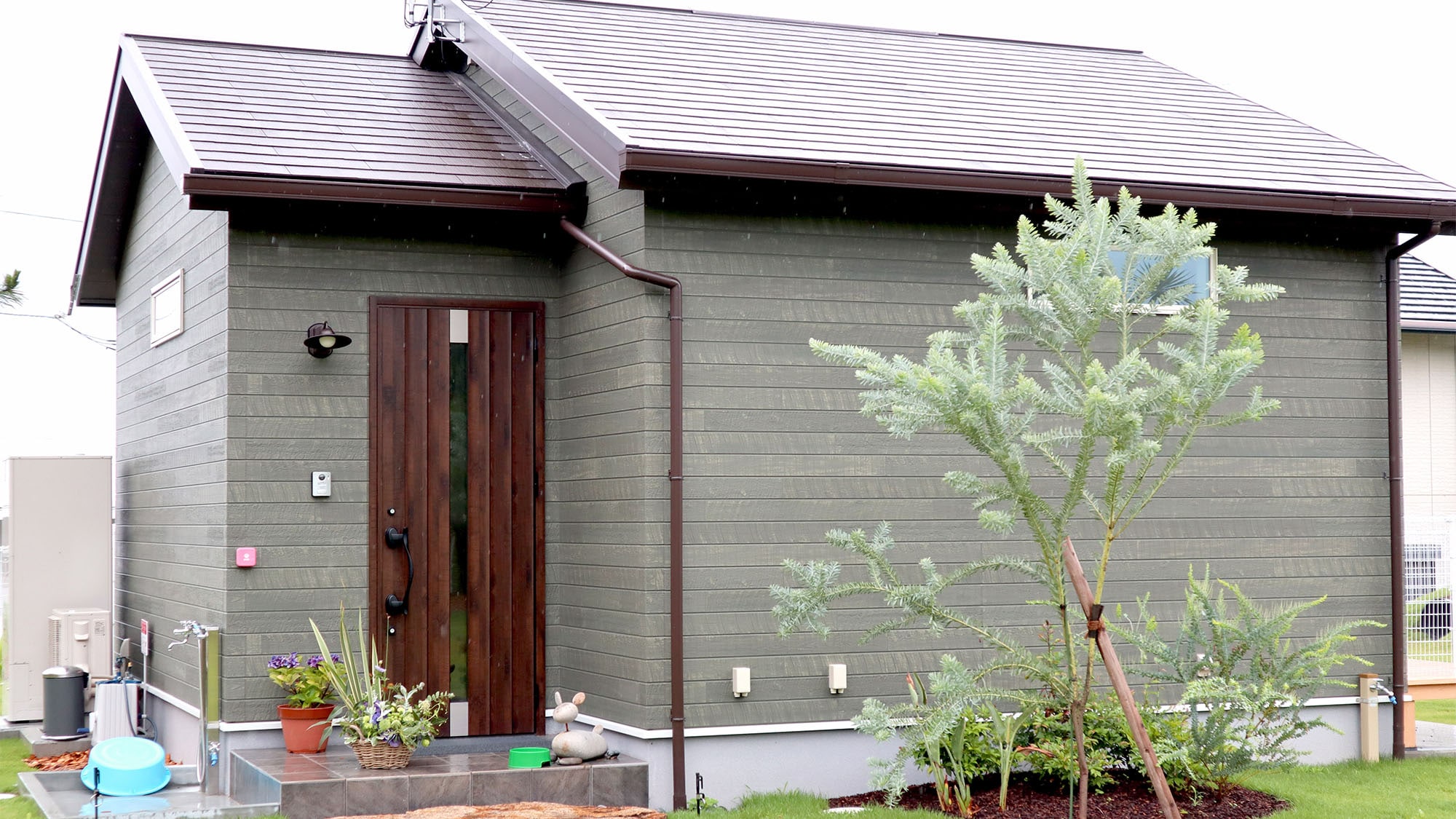 ・[Exterior of the accommodation] A cottage with a sense of security like a single-family home.