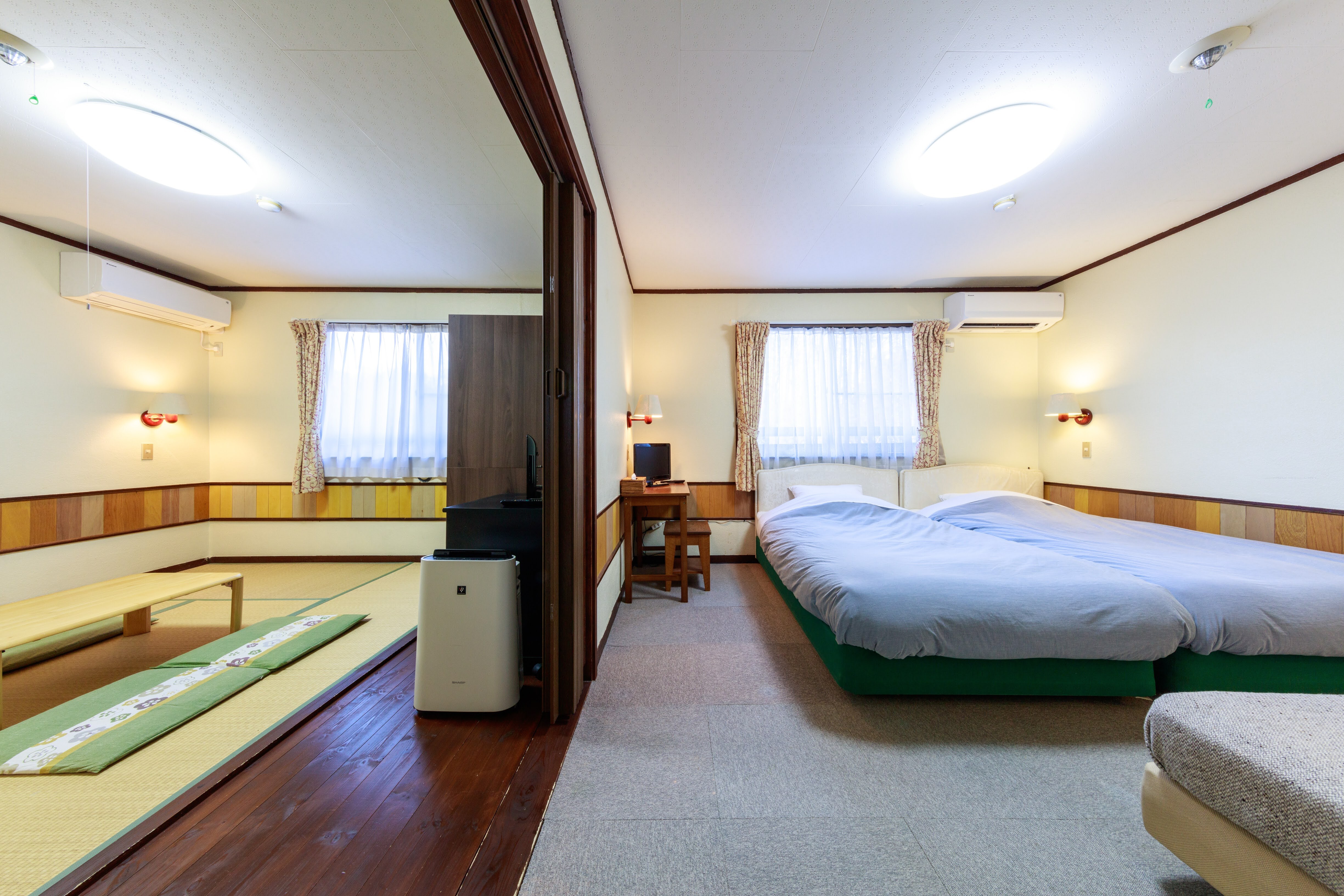 Kamar bergaya Jepang-Barat C dengan pemandangan panorama