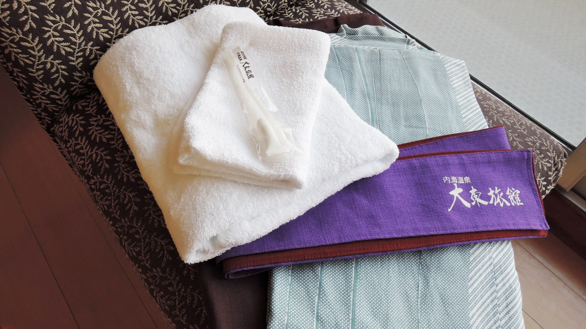 *[Examples of amenities] Yukata, towels, toothbrushes