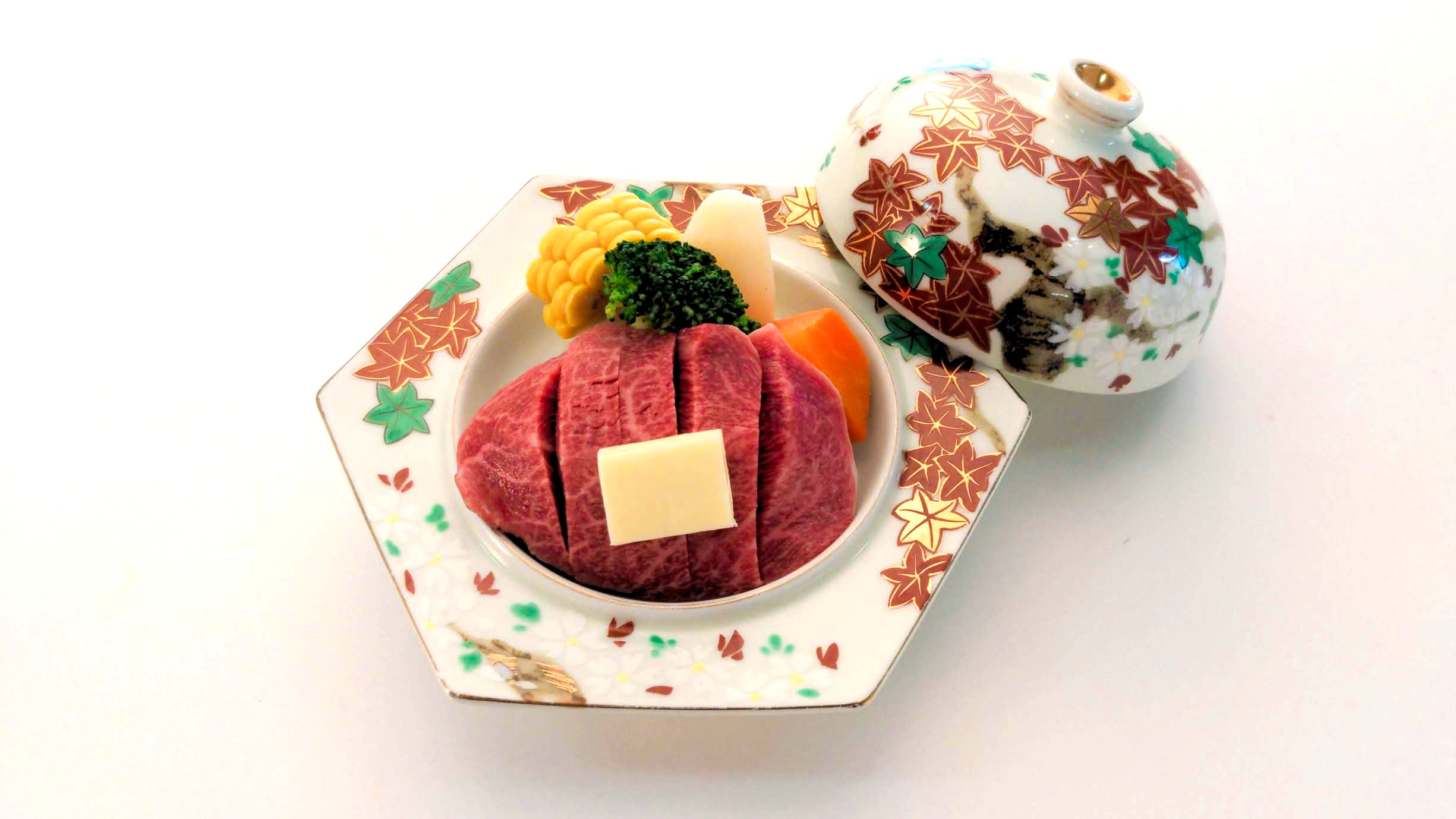 “主菜/牛排的选择”山口和牛牛排