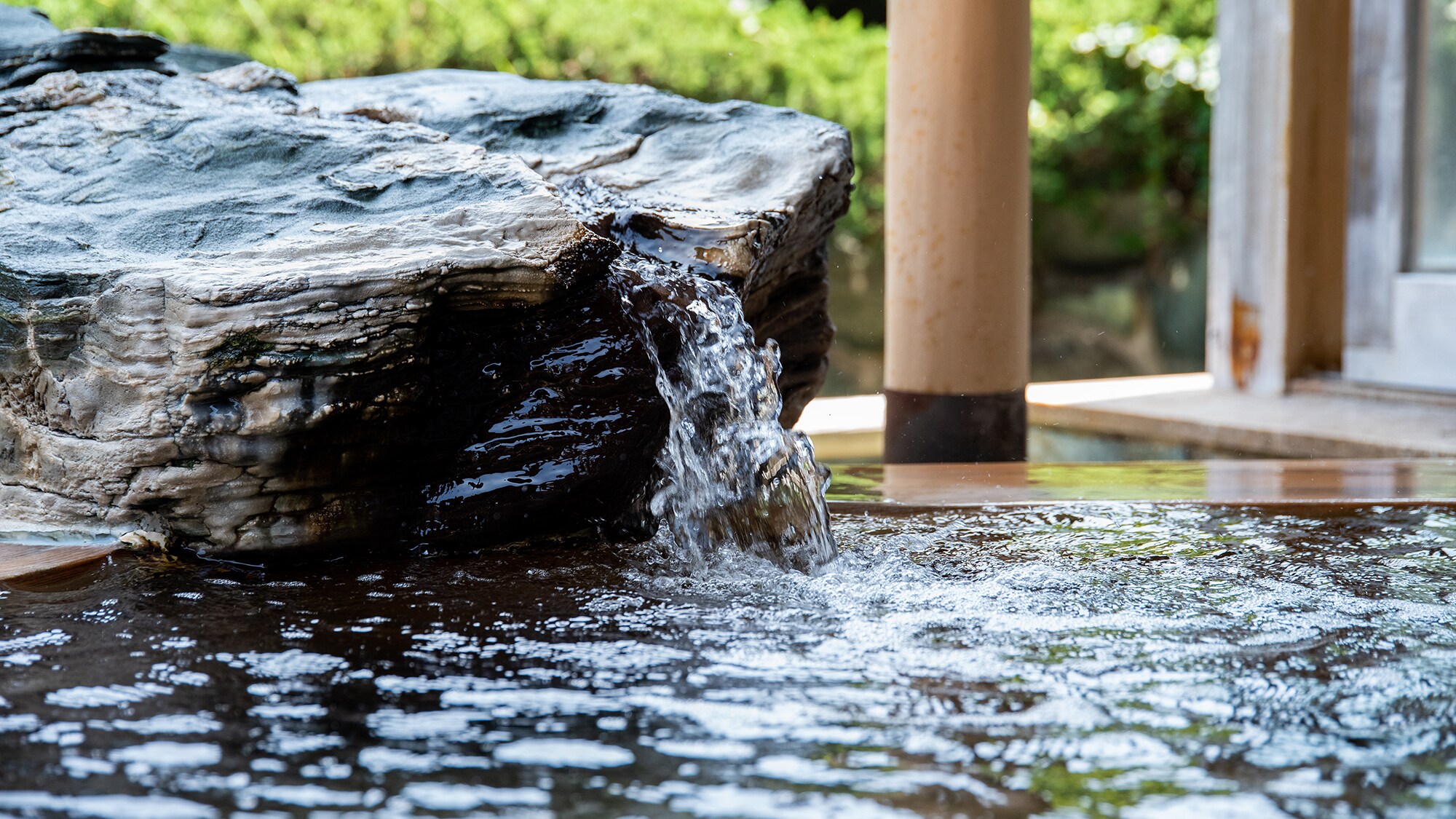 * [Phòng tắm công cộng lớn] Tầng 1 / Phòng tắm ngoài trời trong vườn (Kazemachi no Yu)