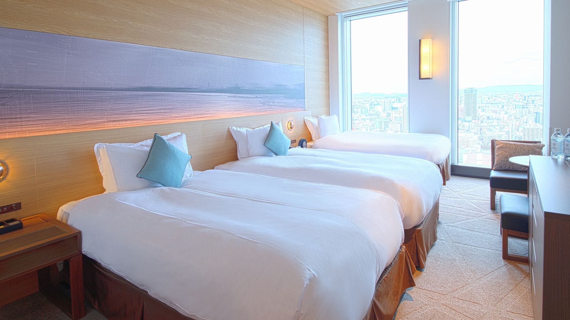[32nd floor and above] Sky twin (up to 3 people)/triple