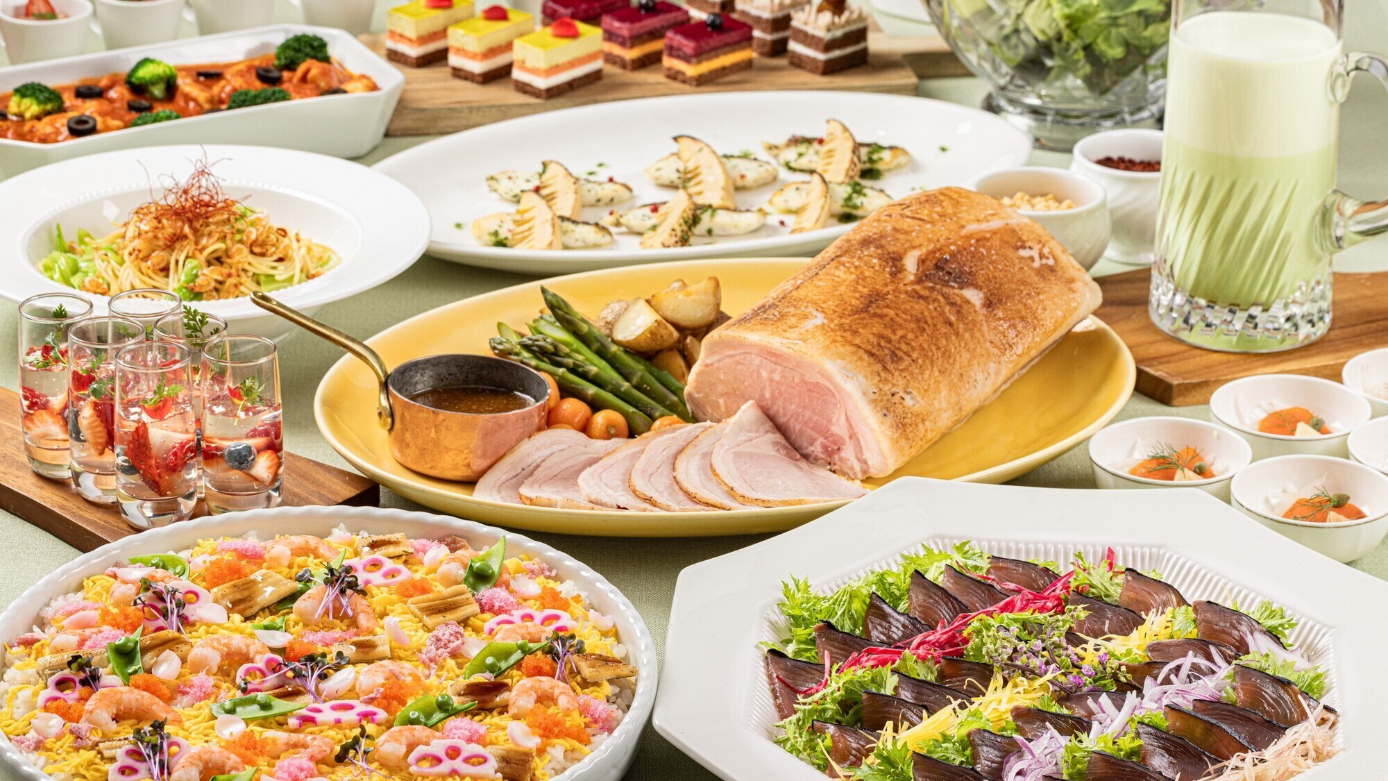 Hình ảnh tiệc buffet cuối tuần