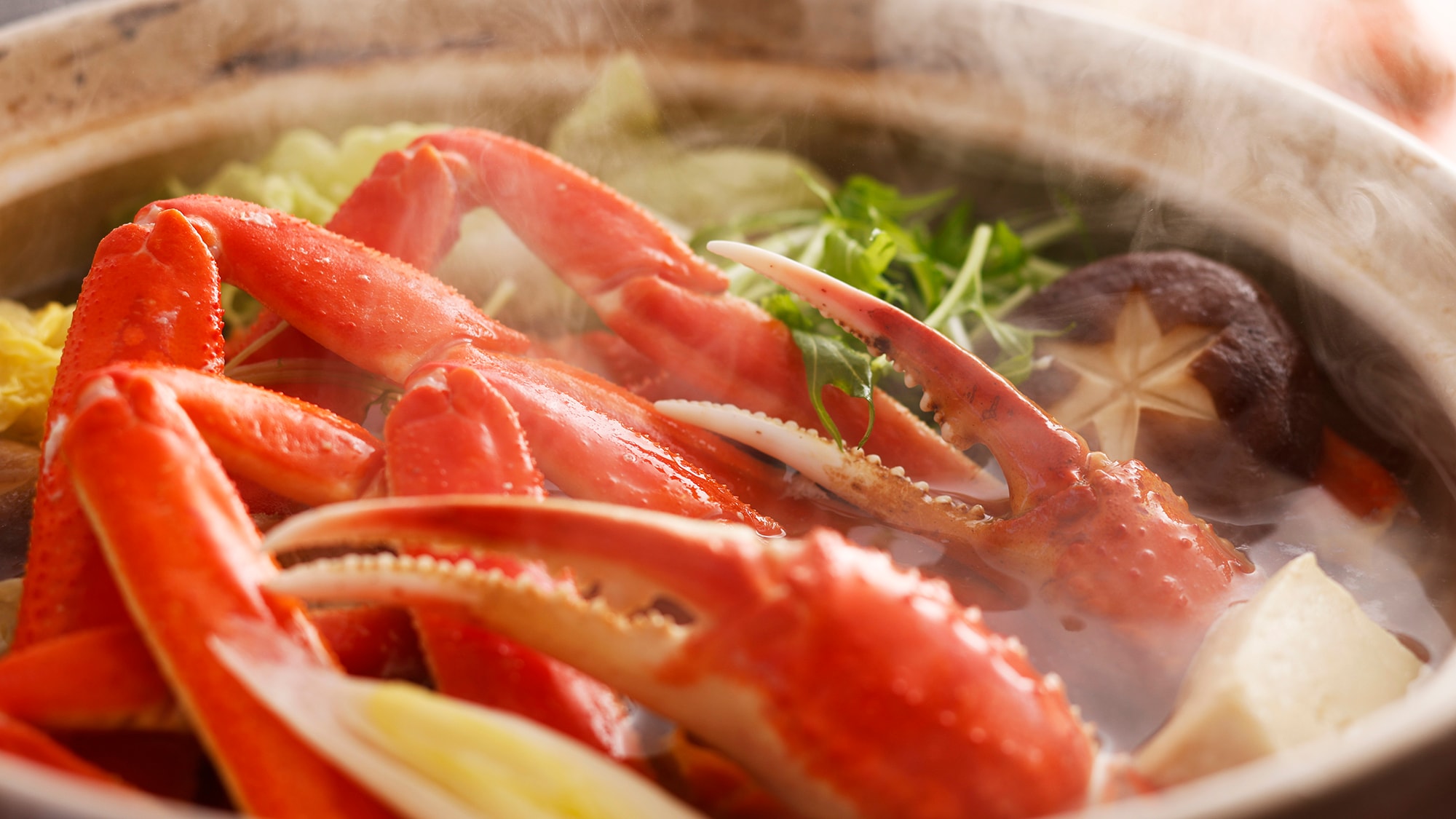[Crab Sukiyaki] Delicious right to the end with a broth full of flavor♪