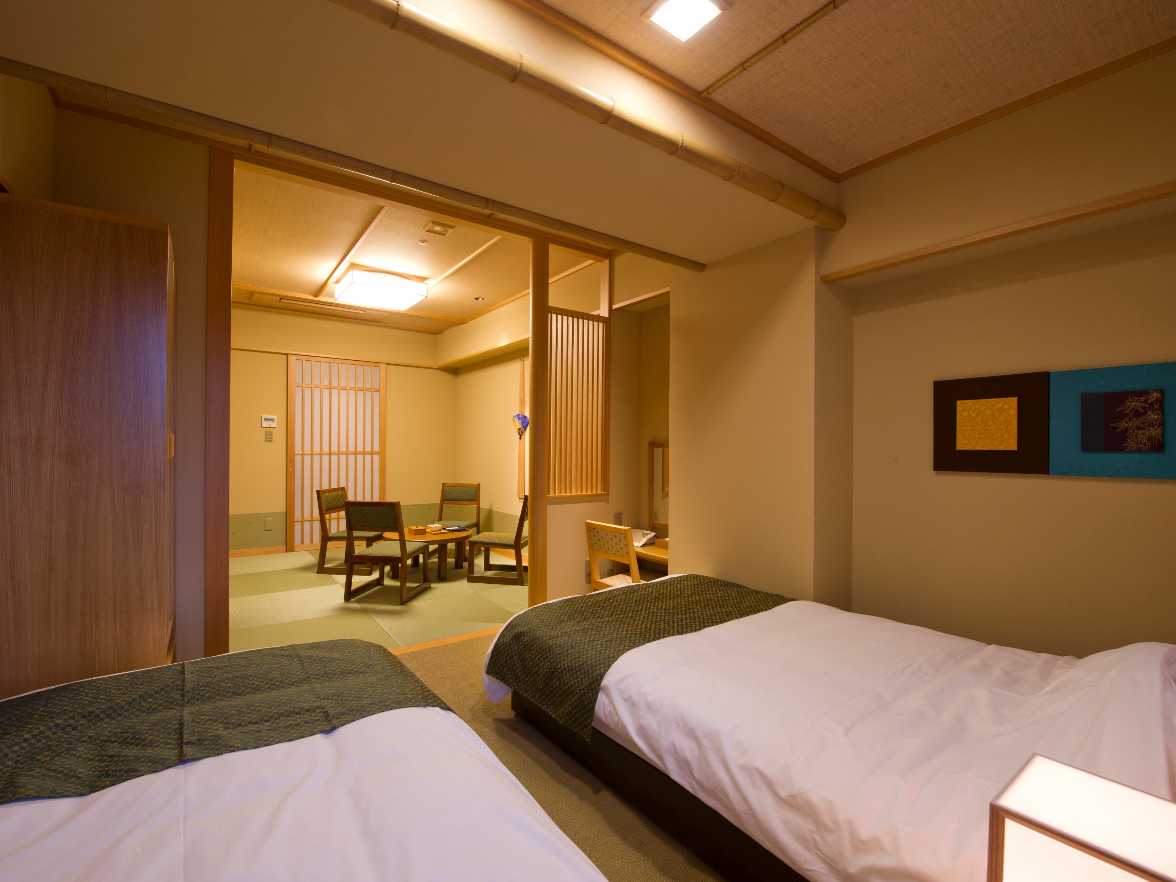 [Gaya Jepang Kyoto] Kamar Jepang-Barat