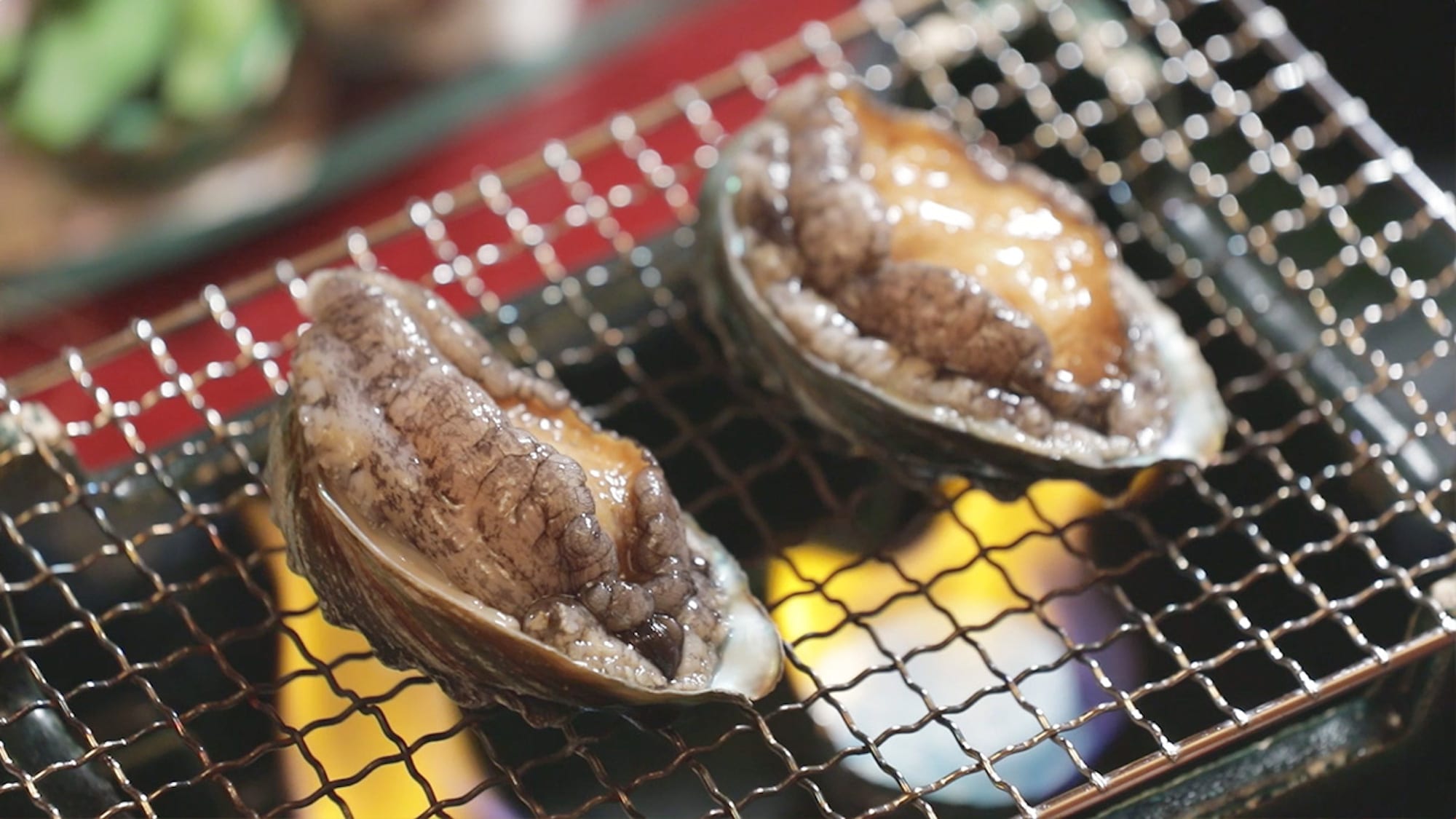Grilled abalone