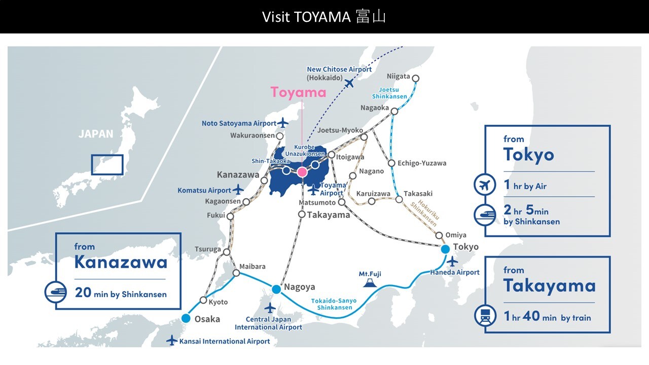 Access to Toyama