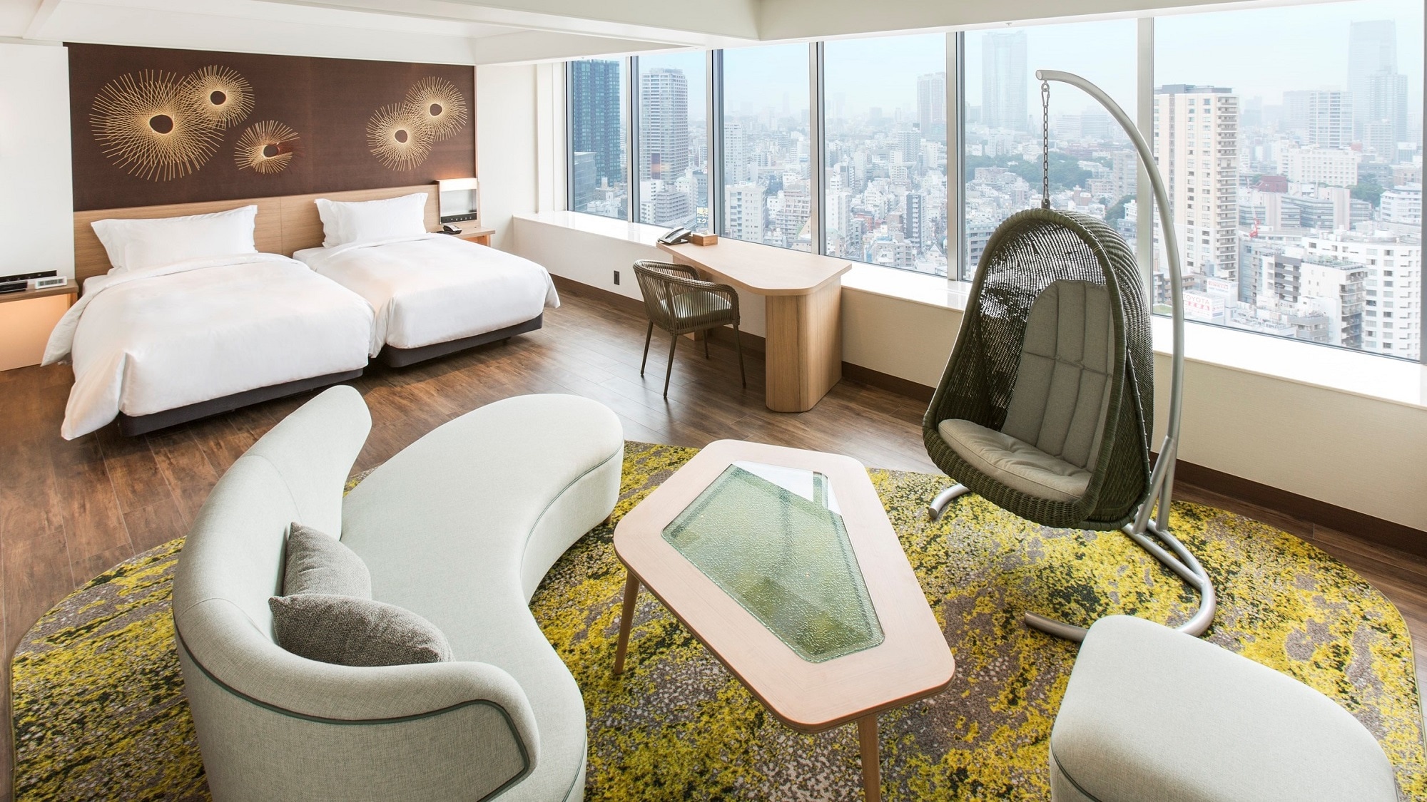 Kamar Premium Junior Suite (lantai 29 hingga 31, 50 meter persegi)