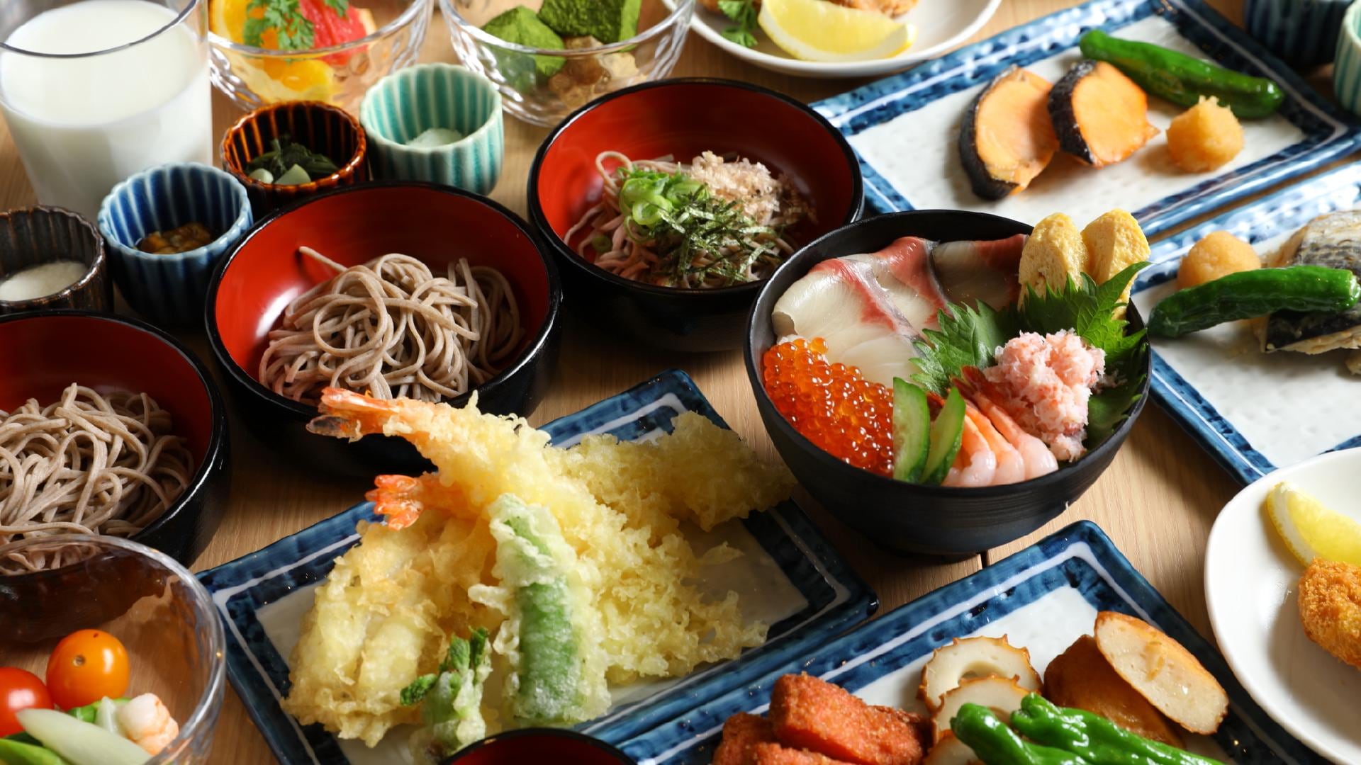 [早餐] Ajimeguri Yokocho - 當地菜餚和豐富多彩的早餐 -