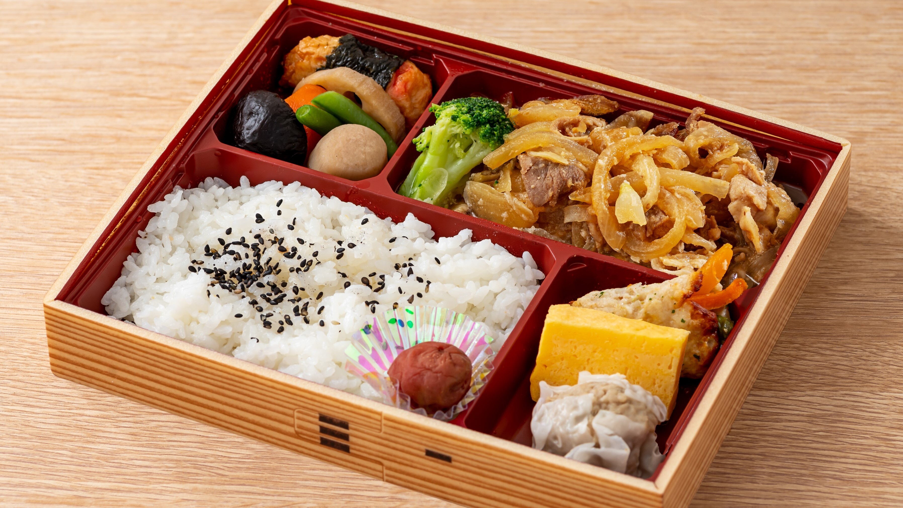 [Choose your lunch box] Ginger pork lunch box