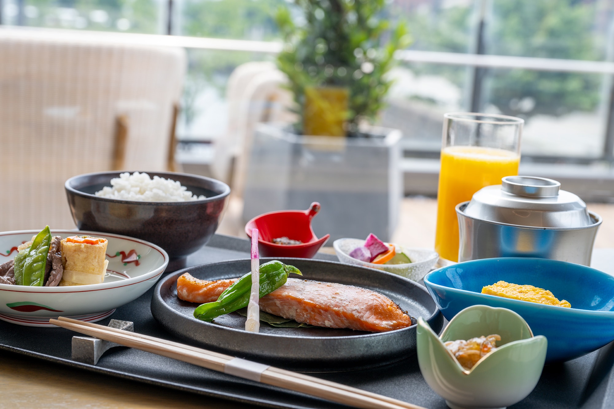 ภ  าพอาหารเช้าแบบญี่ปุ่น