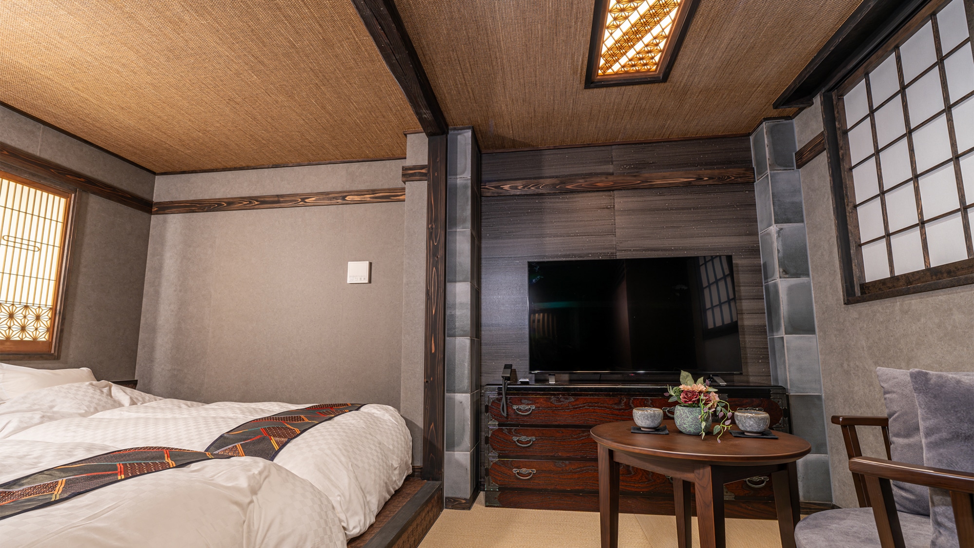Daikoku Amenoma (Phòng đôi đặc biệt có bồn tắm Shigaraki)