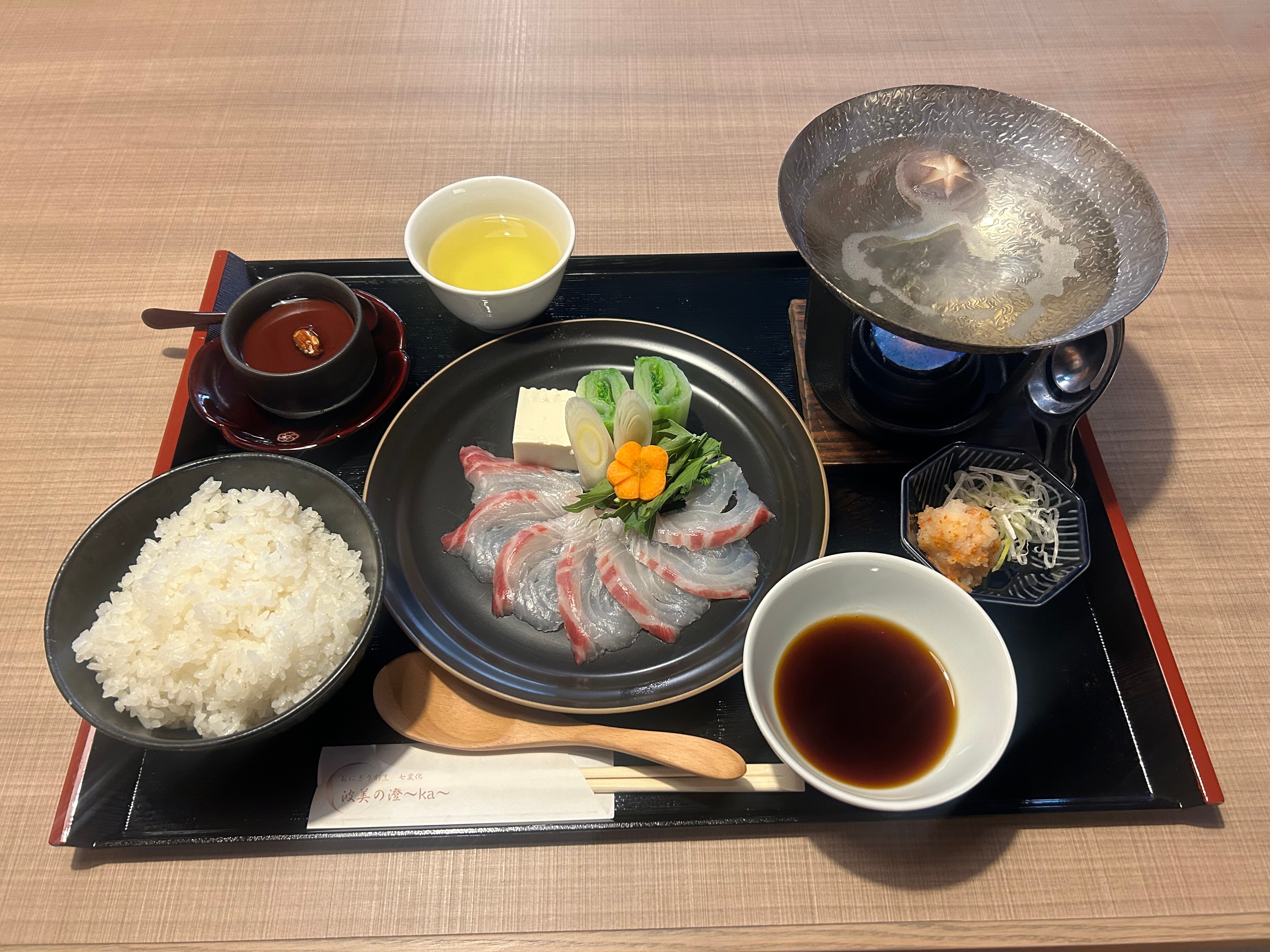 鯛しゃぶ御膳