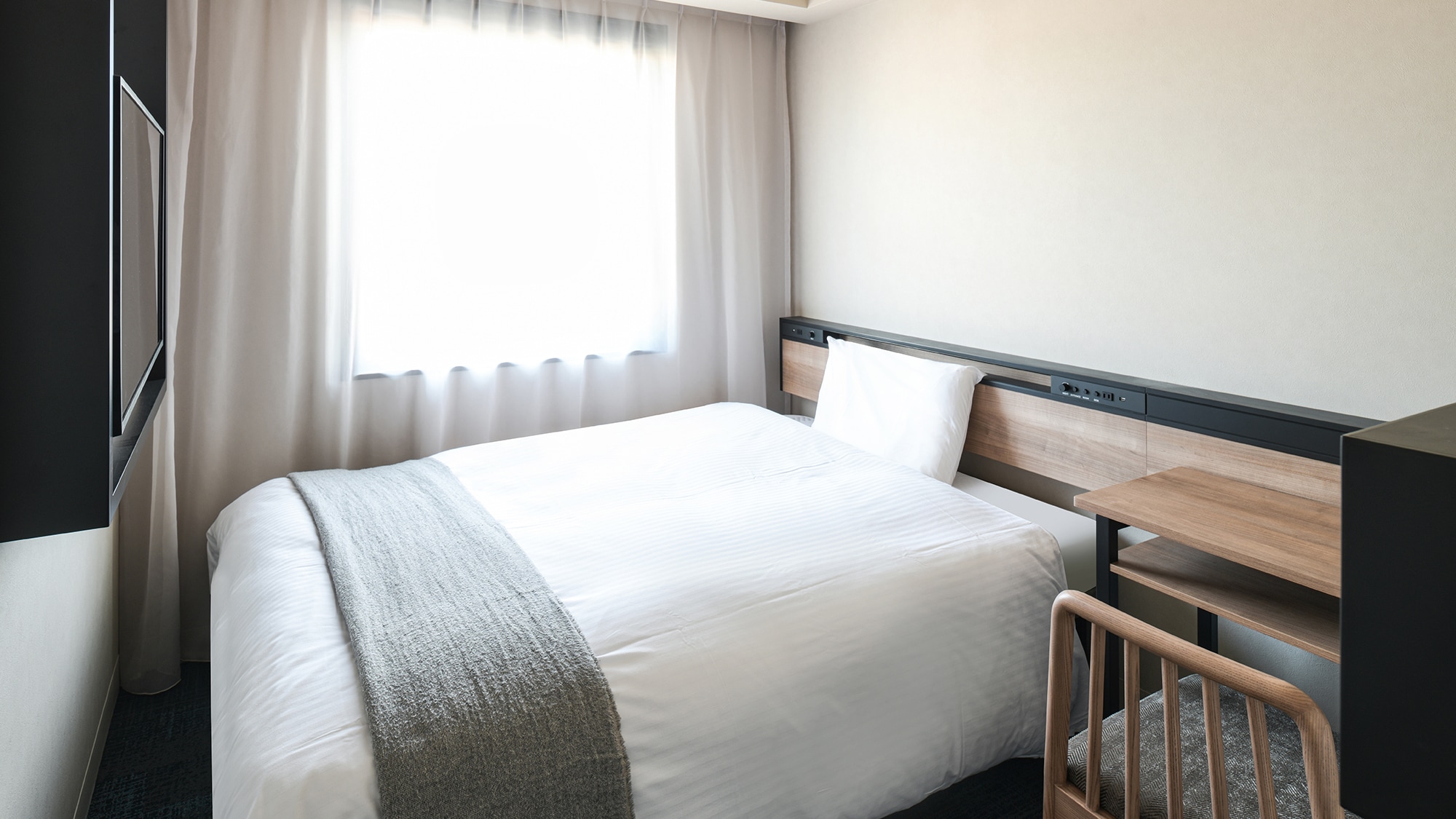 [Standard Single] 12.8㎡│140cm wide bed