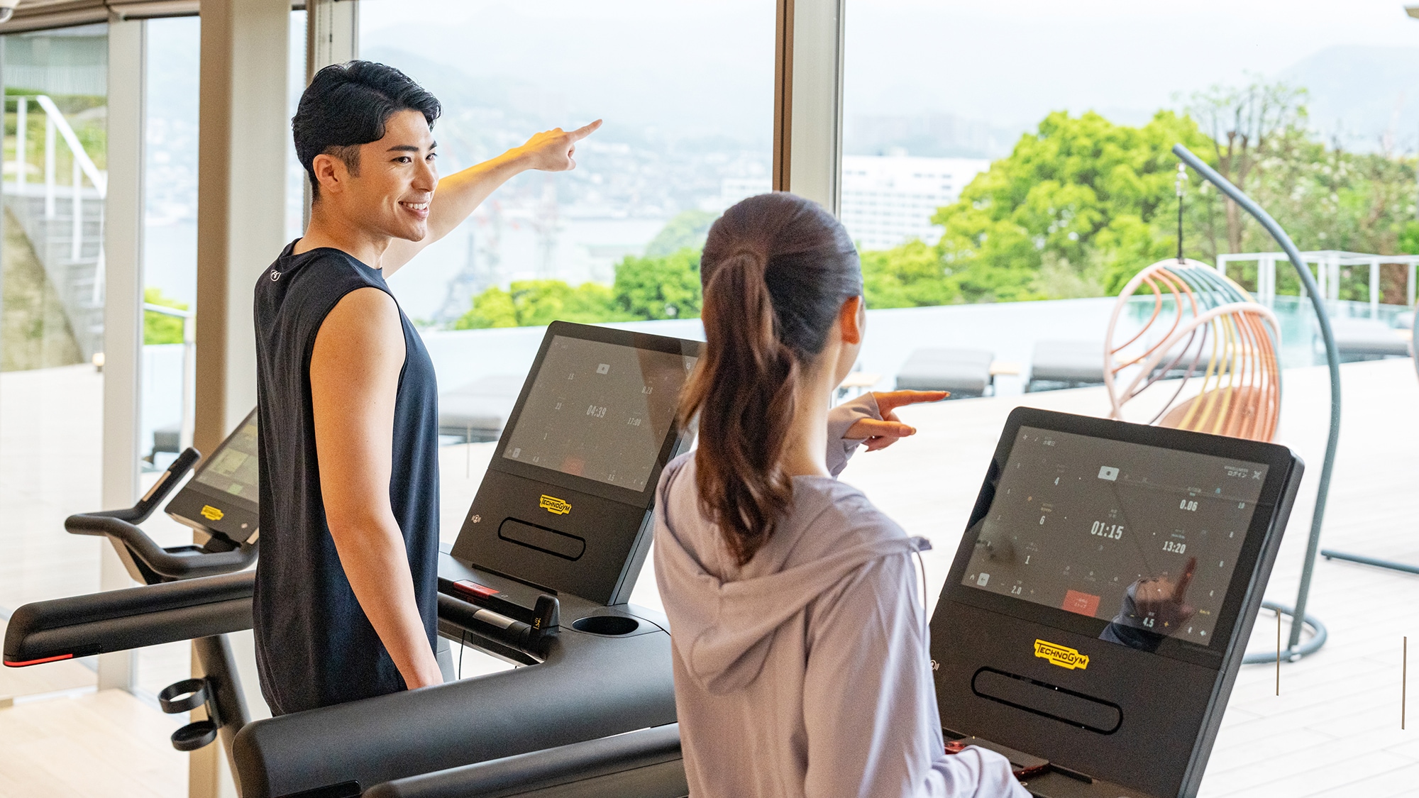 ■Newly opened in April 2011■ [Sauna/Gym] Created with the aim of providing a service that helps people achieve a healthy body while staying at the facility.