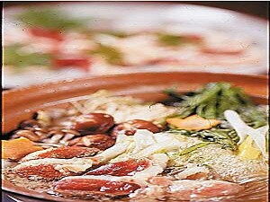 Duck hotpot
