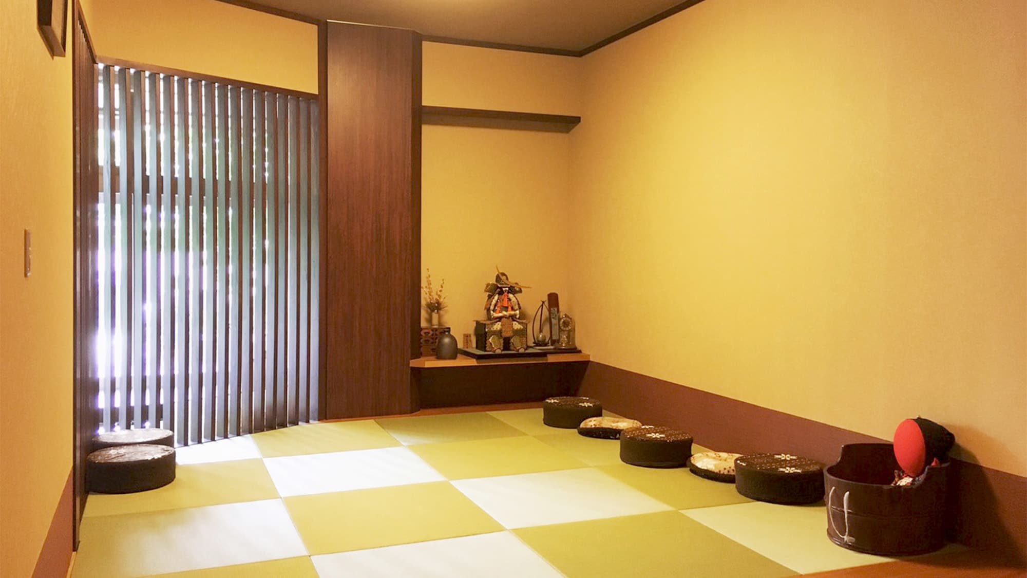 Eating and drinking is permitted in the break room.