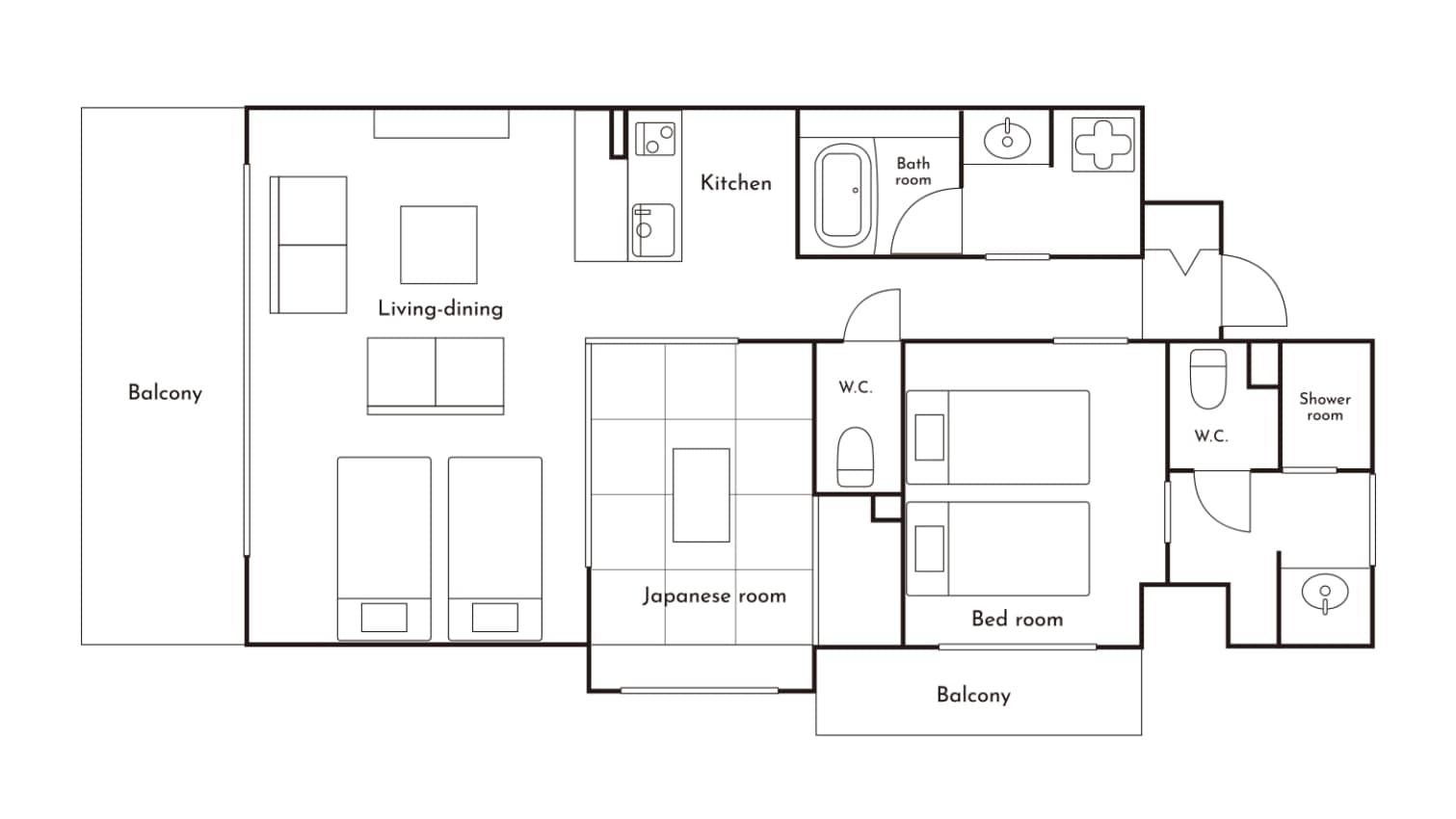 Floor plan (Premium Suite Condo)