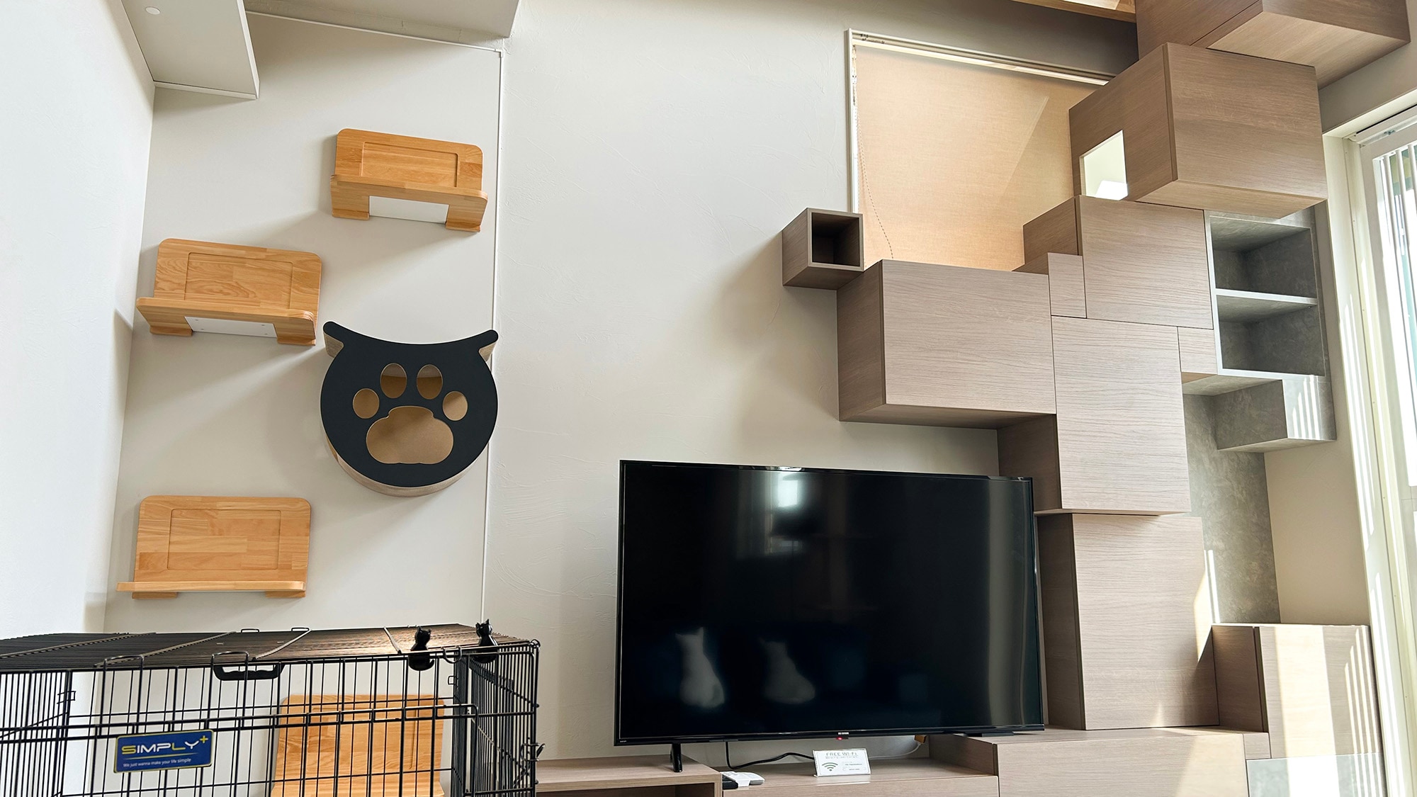 ・[Catwalk] Lots of furniture for your cat to enjoy in the living room