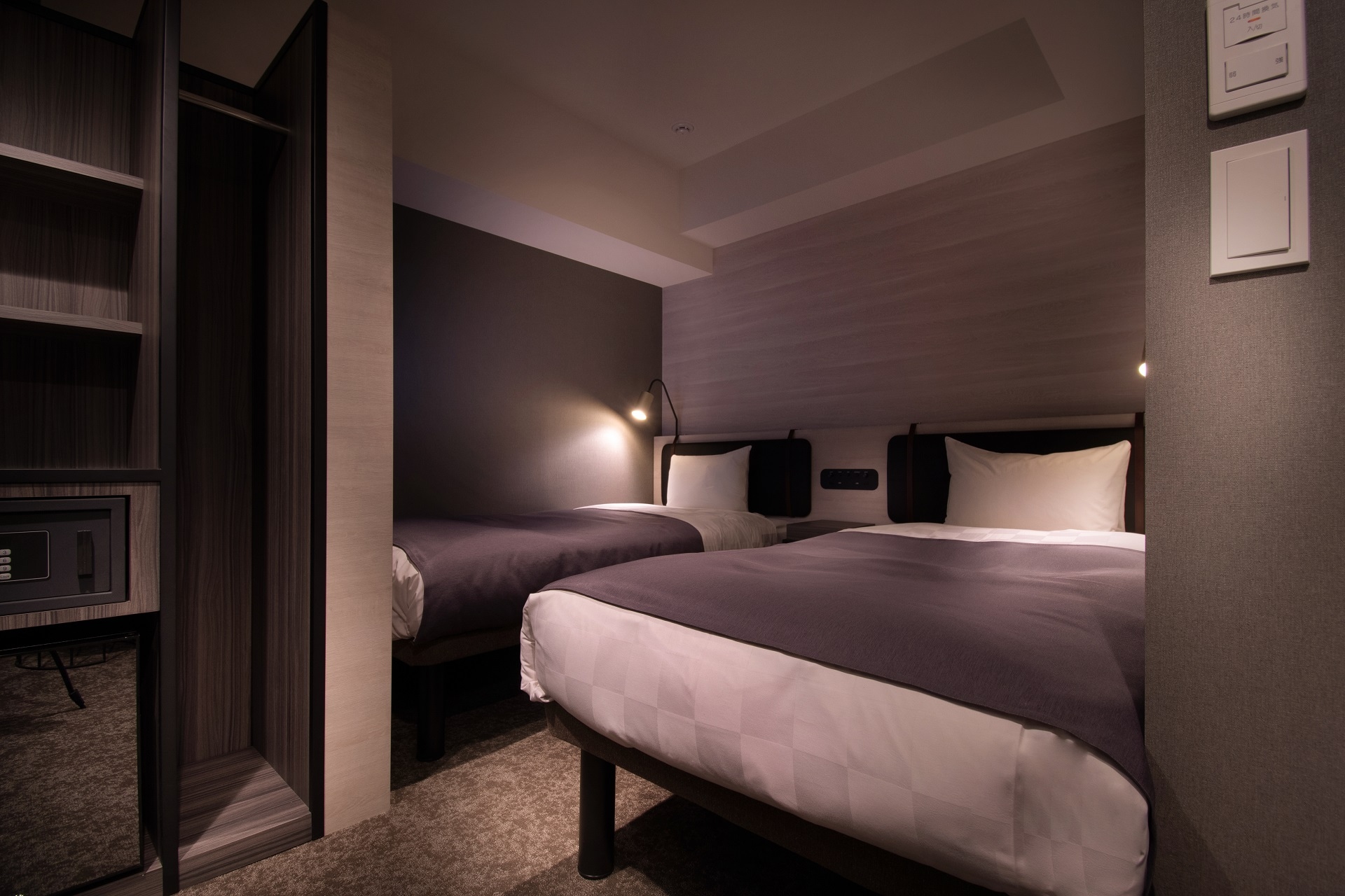 Riverside twin room