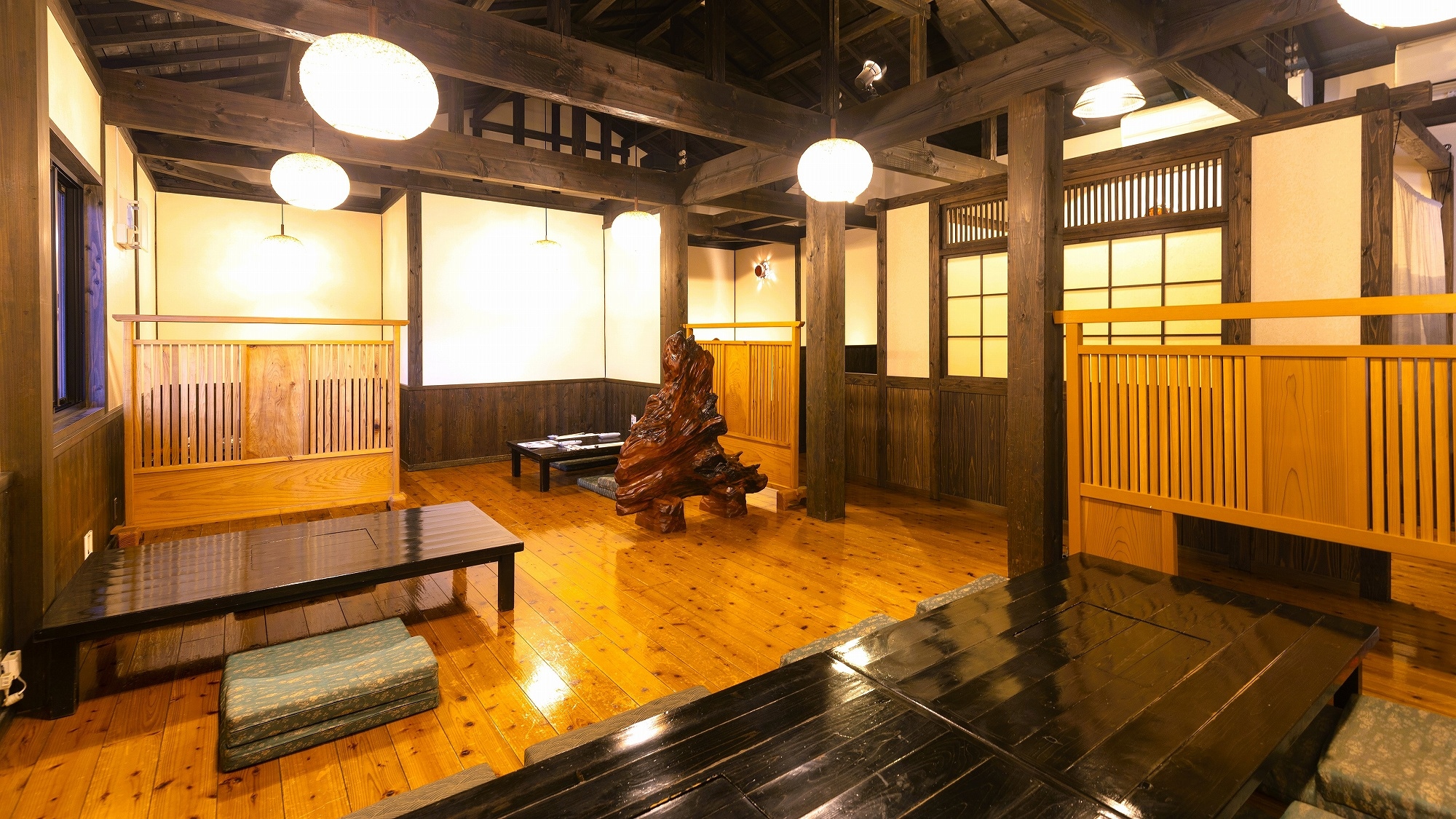 A restaurant with an open feel