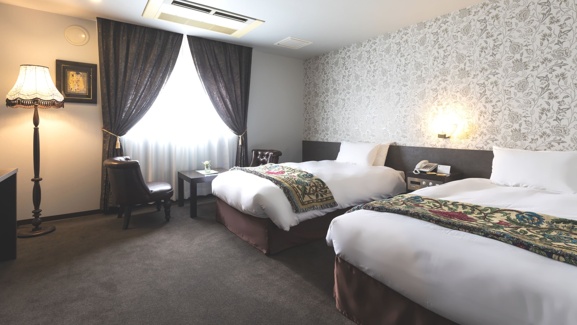 [Standard Twin (1F)] Bed size W1100 x D2000