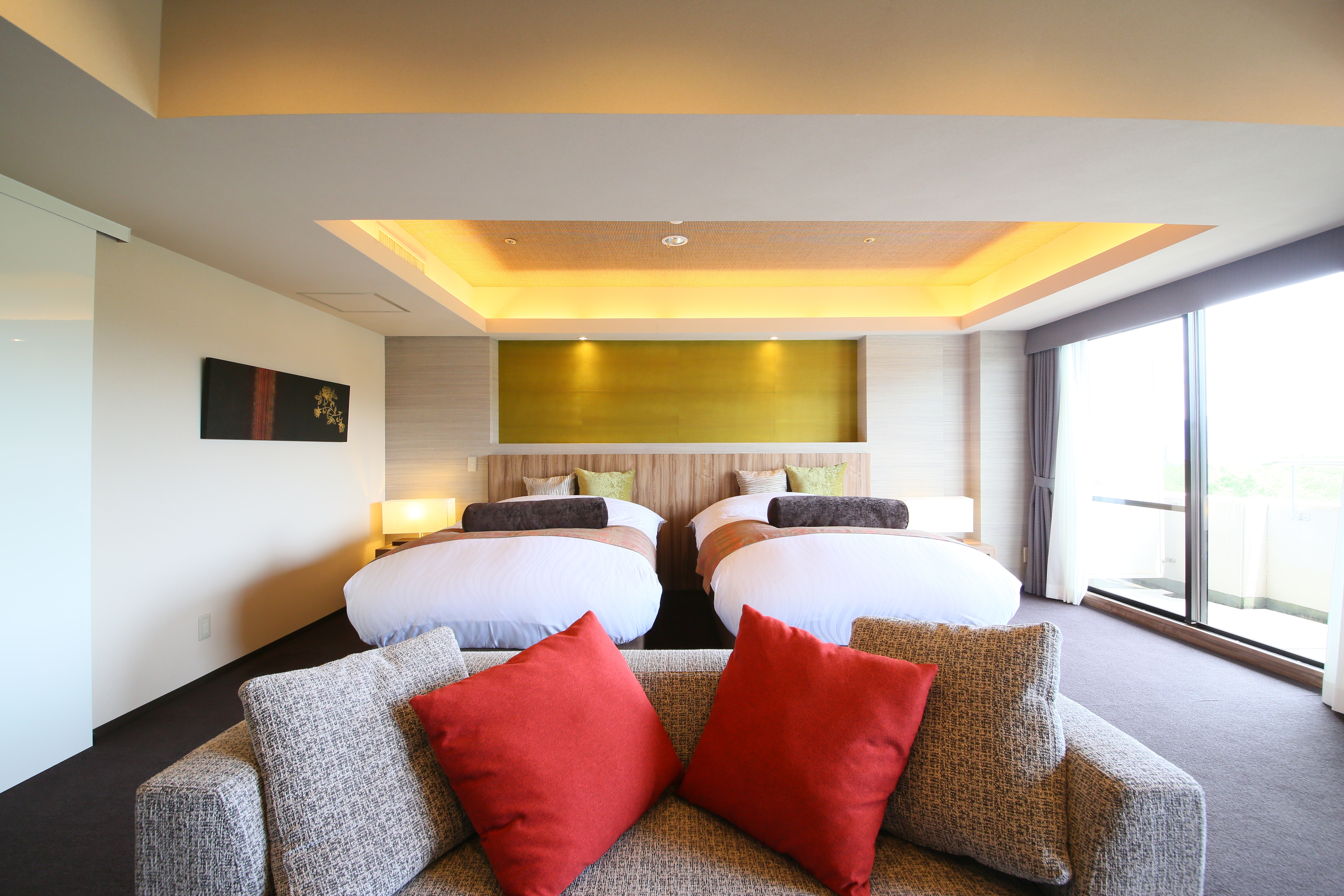 Kamar Twin Kenyamanan Besar