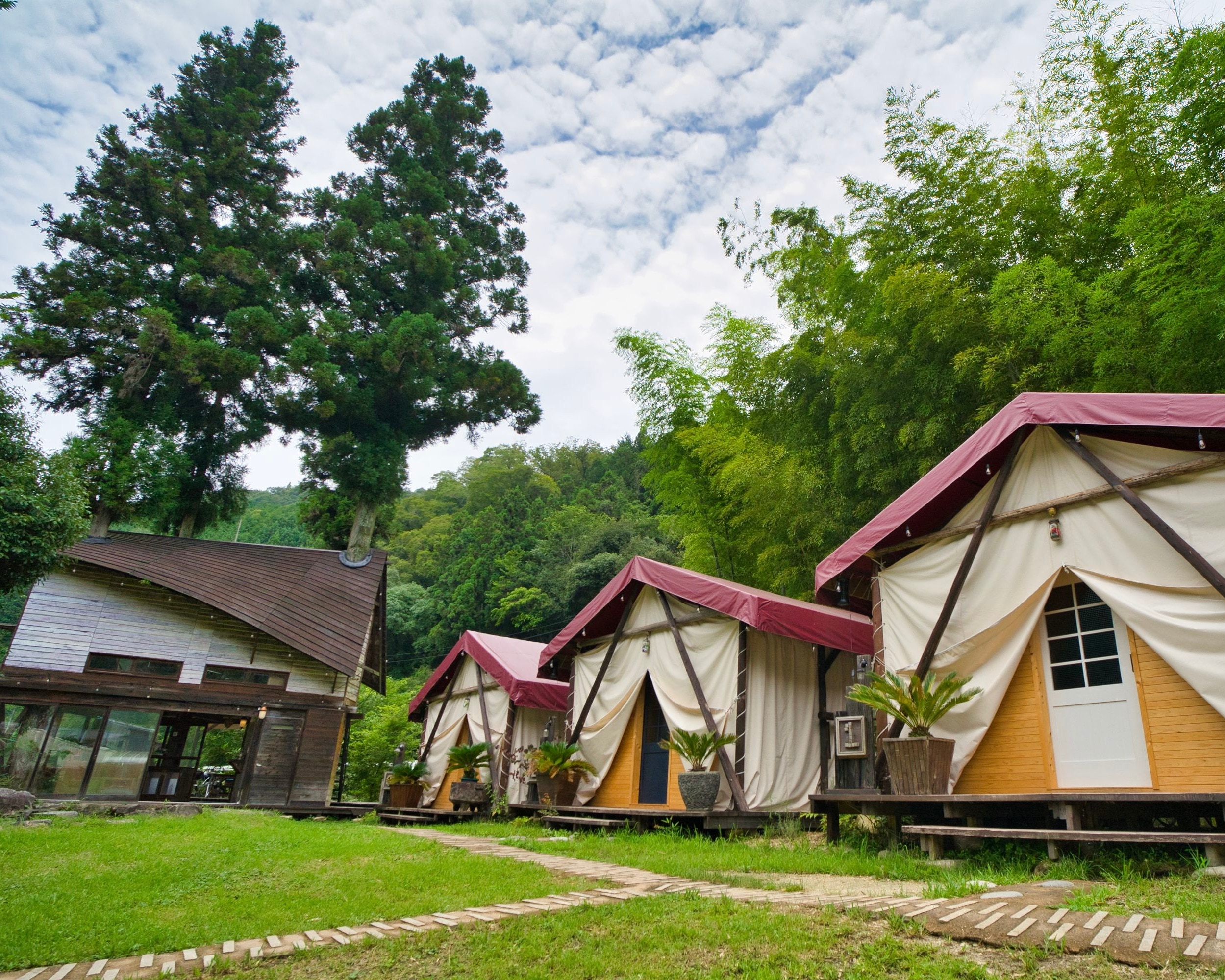 Toàn cảnh khu glamping