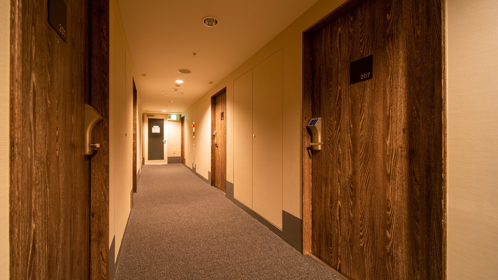 Clean and tidy hallway