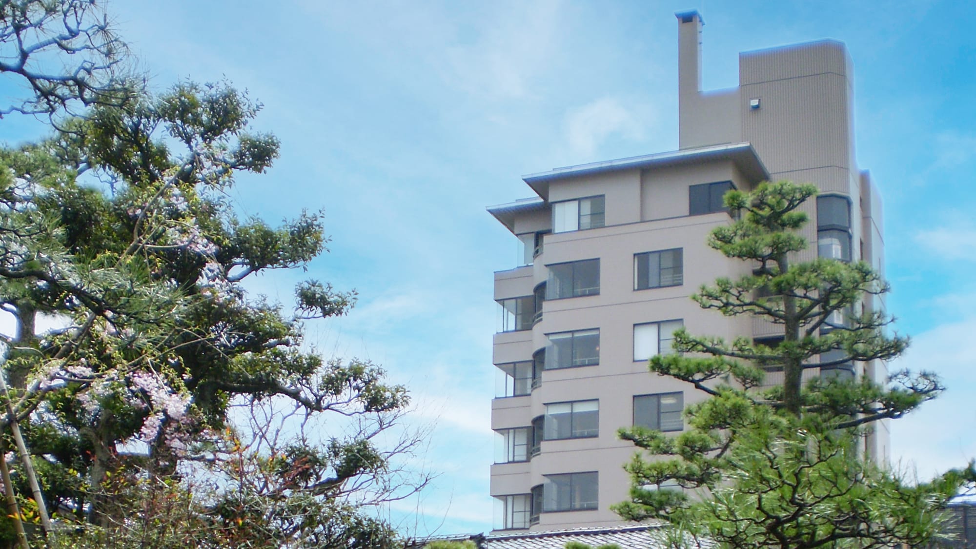 [Main building Jyuraku building Japanese-style room] Exterior